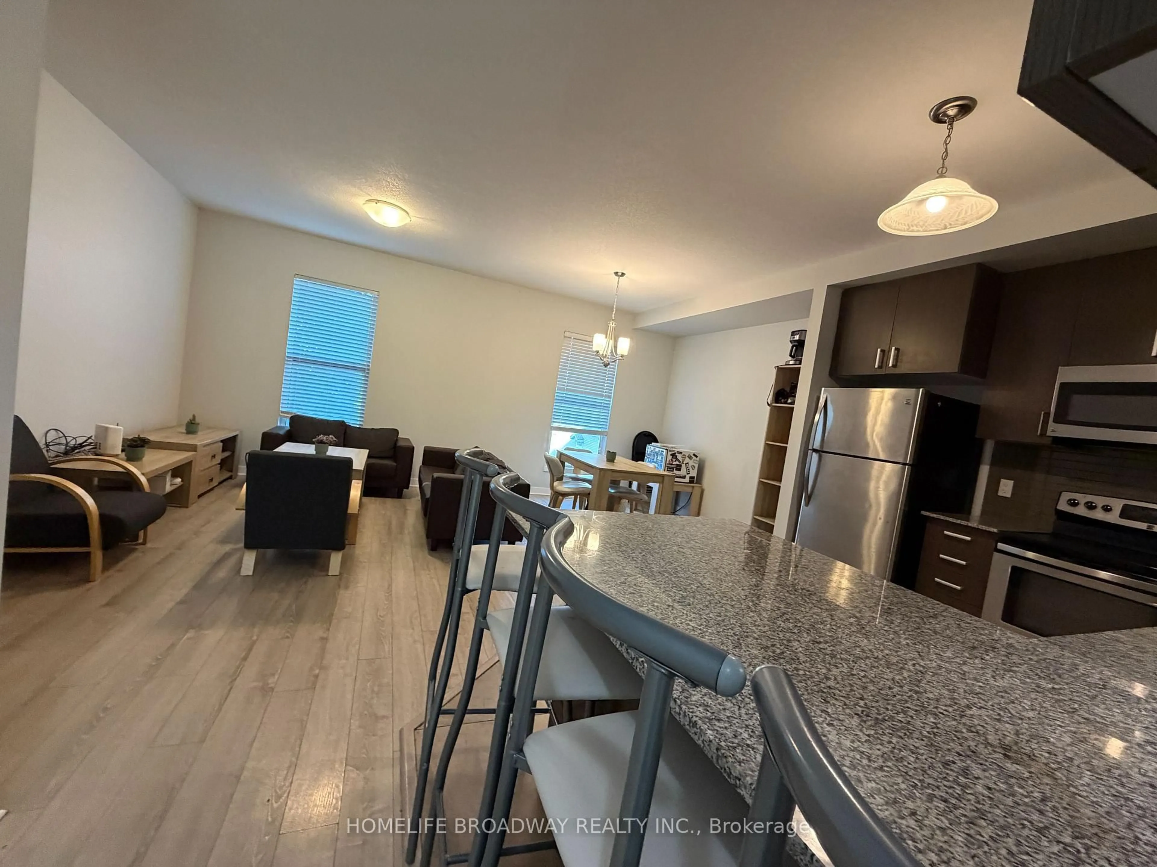 Open concept kitchen, unknown for 62 Balsam St #T106, Waterloo Ontario N2L 3H2