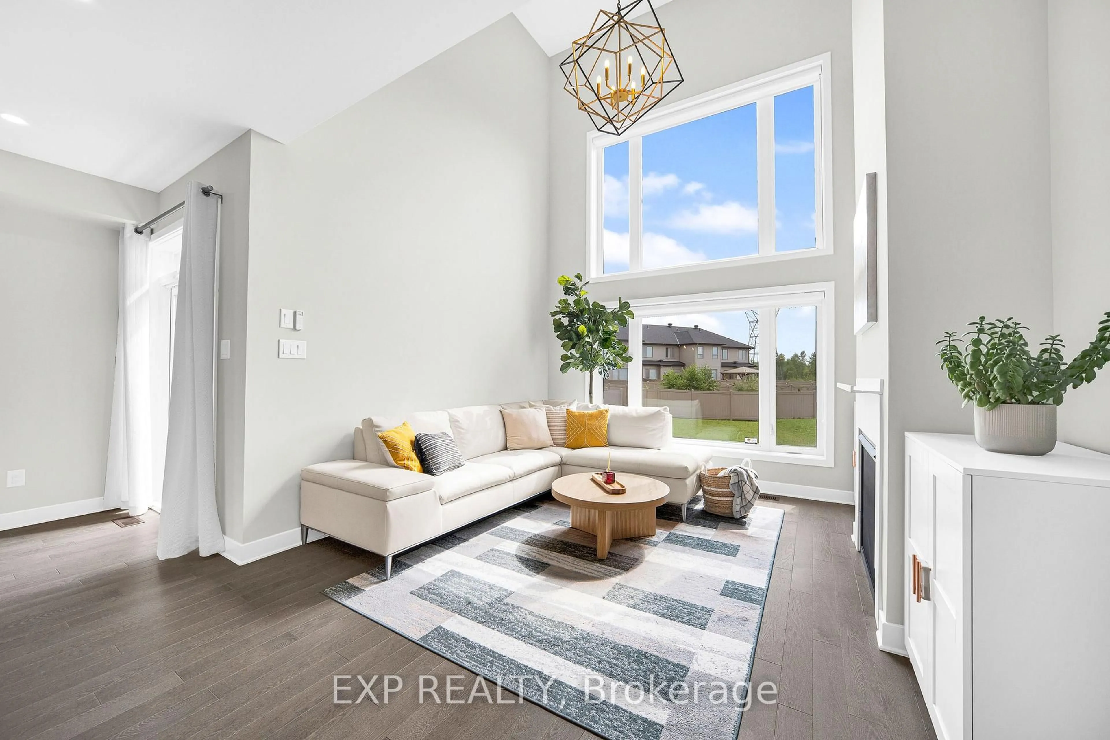 Living room with furniture, unknown for 4954 Abbott St, Ottawa Ontario K2V 0M6