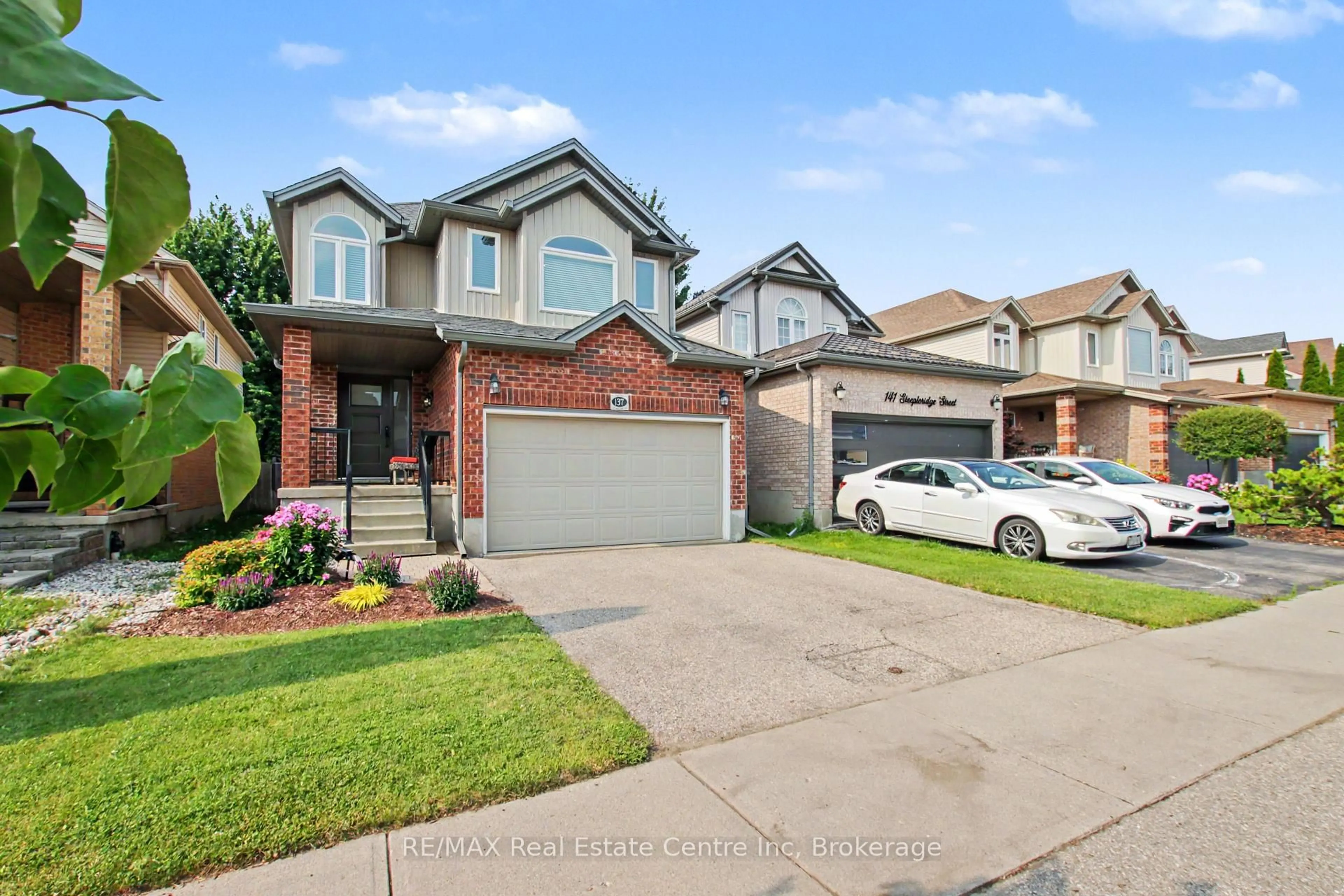 Home with brick exterior material, street for 137 Steepleridge St, Kitchener Ontario N2P 2W2