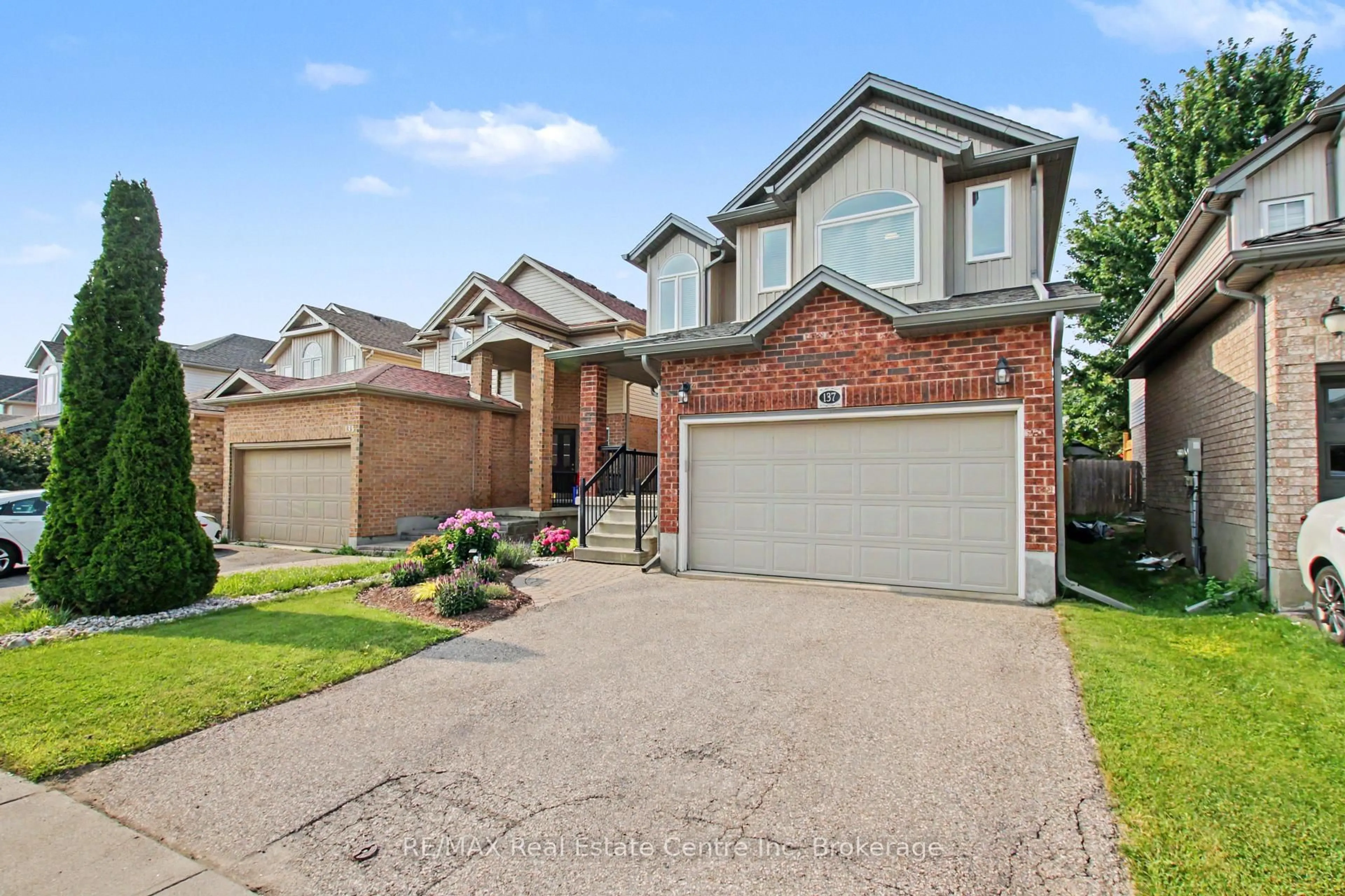 Home with brick exterior material, street for 137 Steepleridge St, Kitchener Ontario N2P 2W2