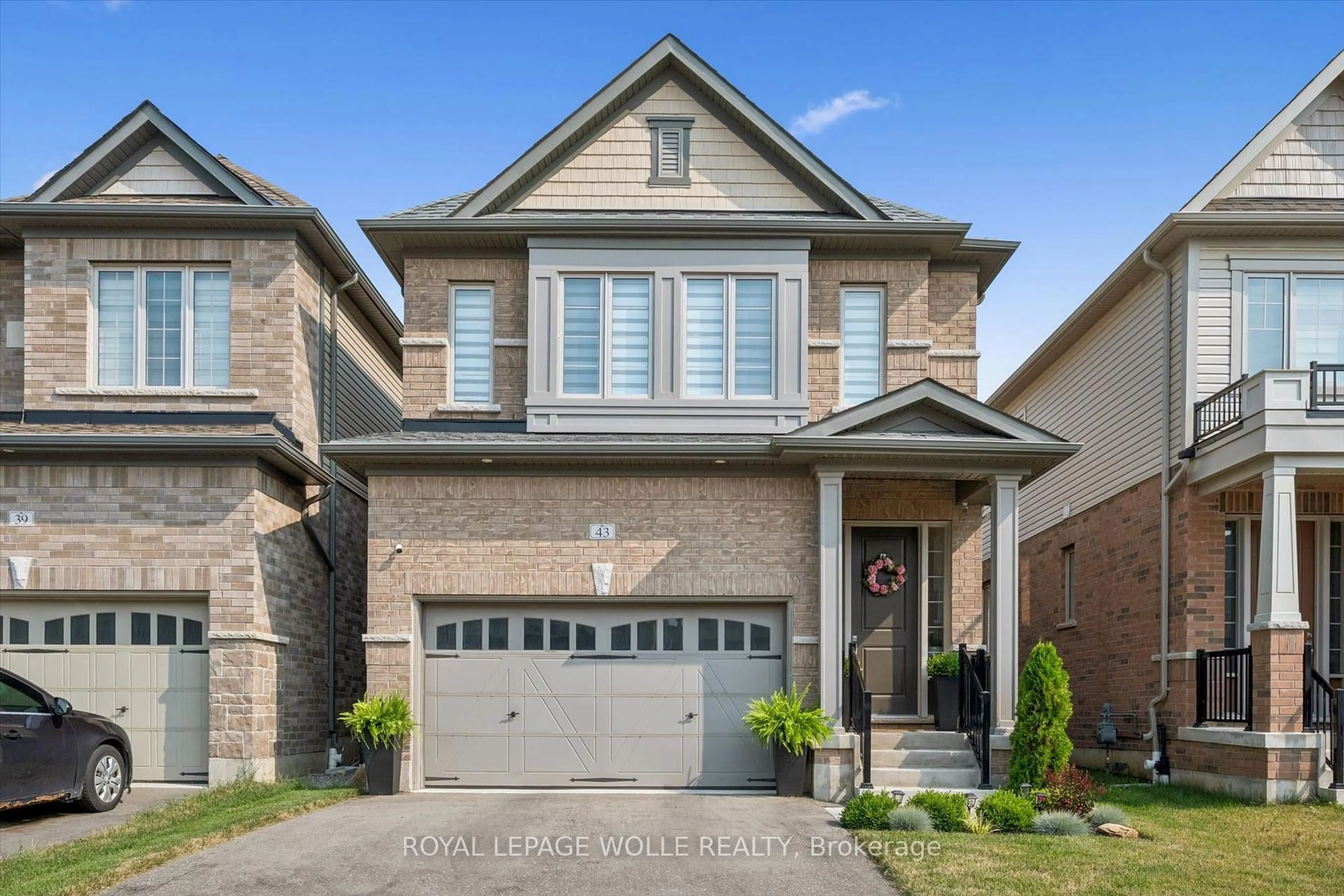 Home with brick exterior material, street for 43 Georgina St, Kitchener Ontario N2R 0S6