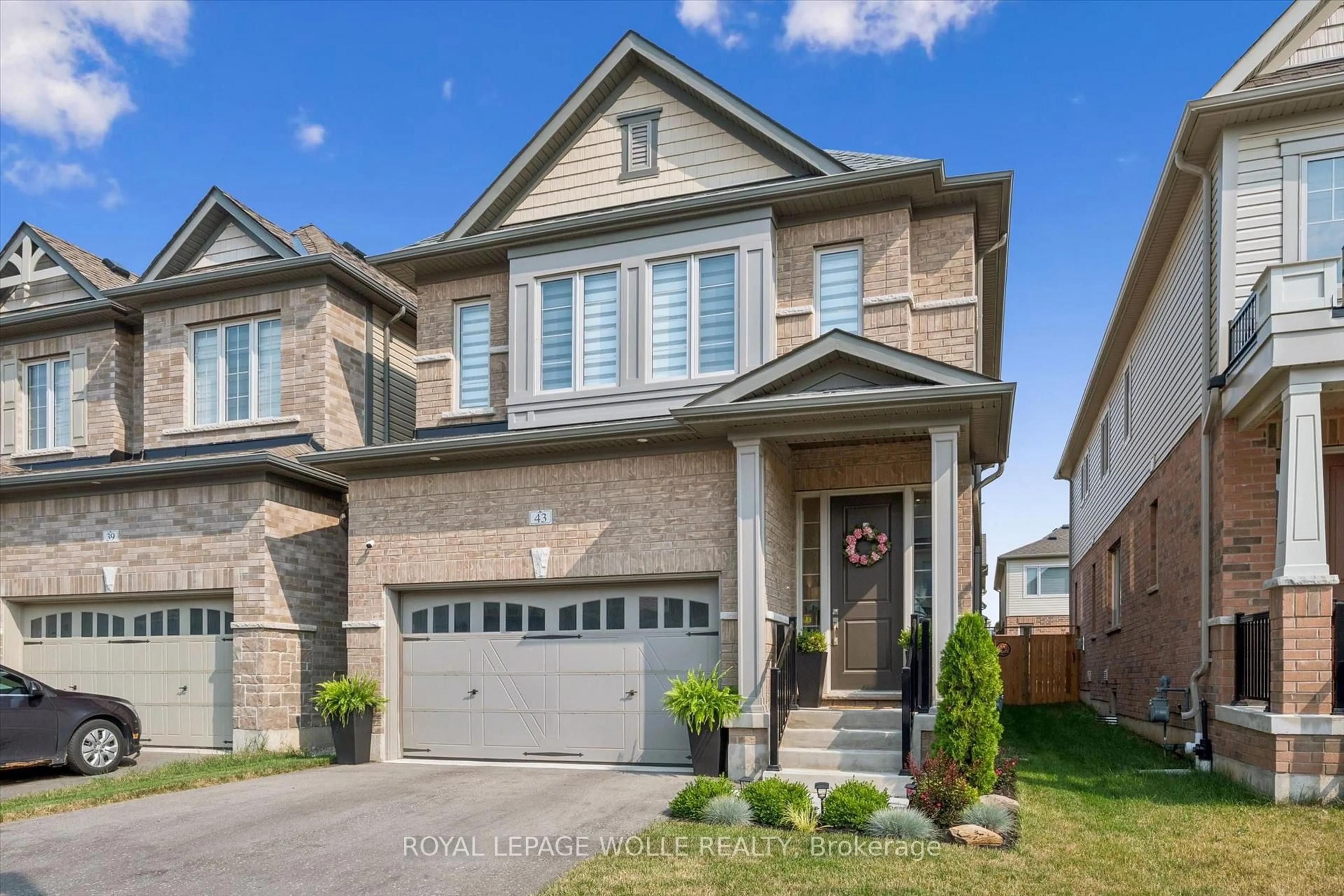 Home with brick exterior material, street for 43 Georgina St, Kitchener Ontario N2R 0S6