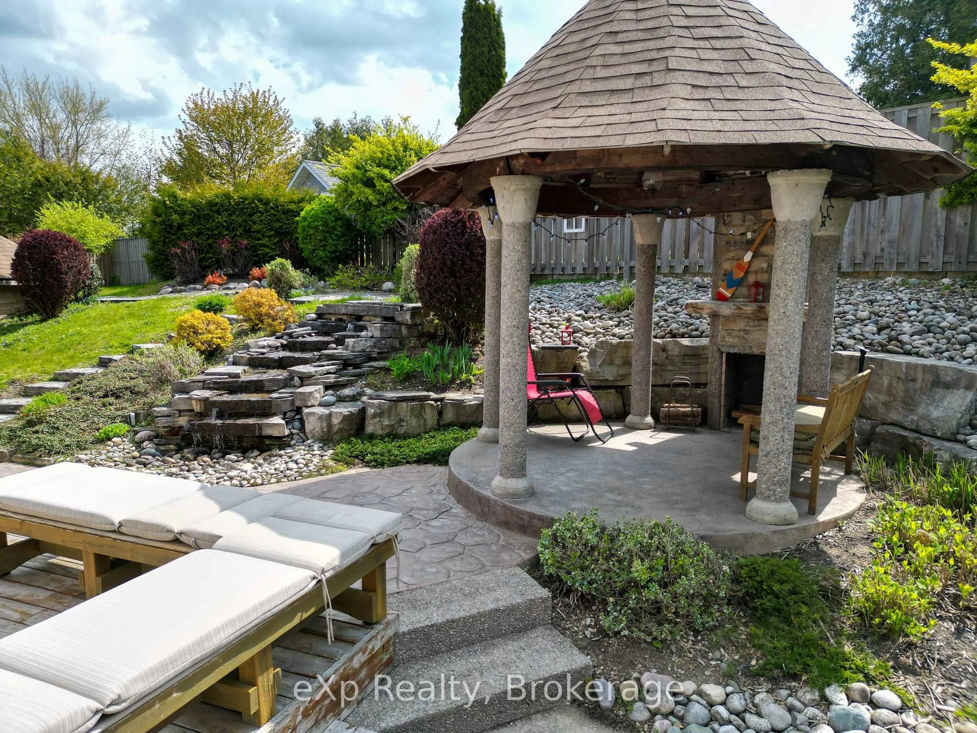 Patio, water/lake/river/ocean view for 8 Sandpiper Crt, Saugeen Shores Ontario N0H 2L0