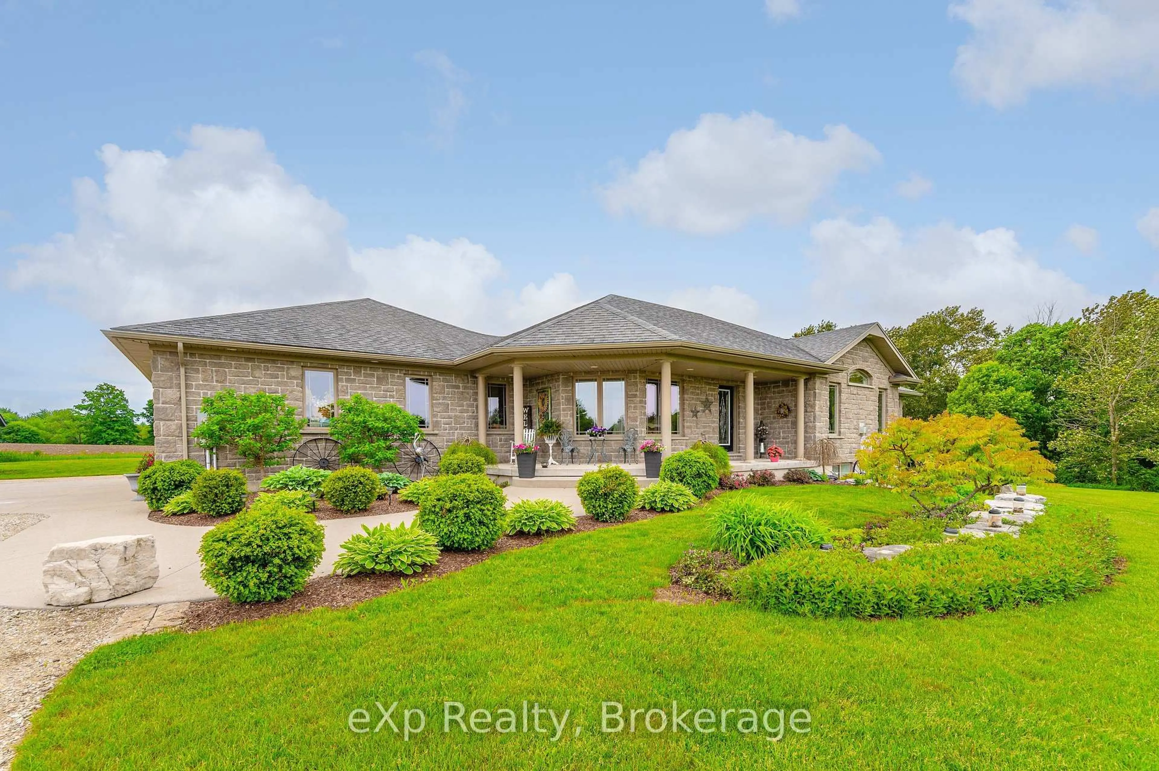 A pic from outside/outdoor area/front of a property/back of a property/a pic from drone, water/lake/river/ocean view for 82622 Letterbreen Rd, West Grey Ontario N0G 2L0