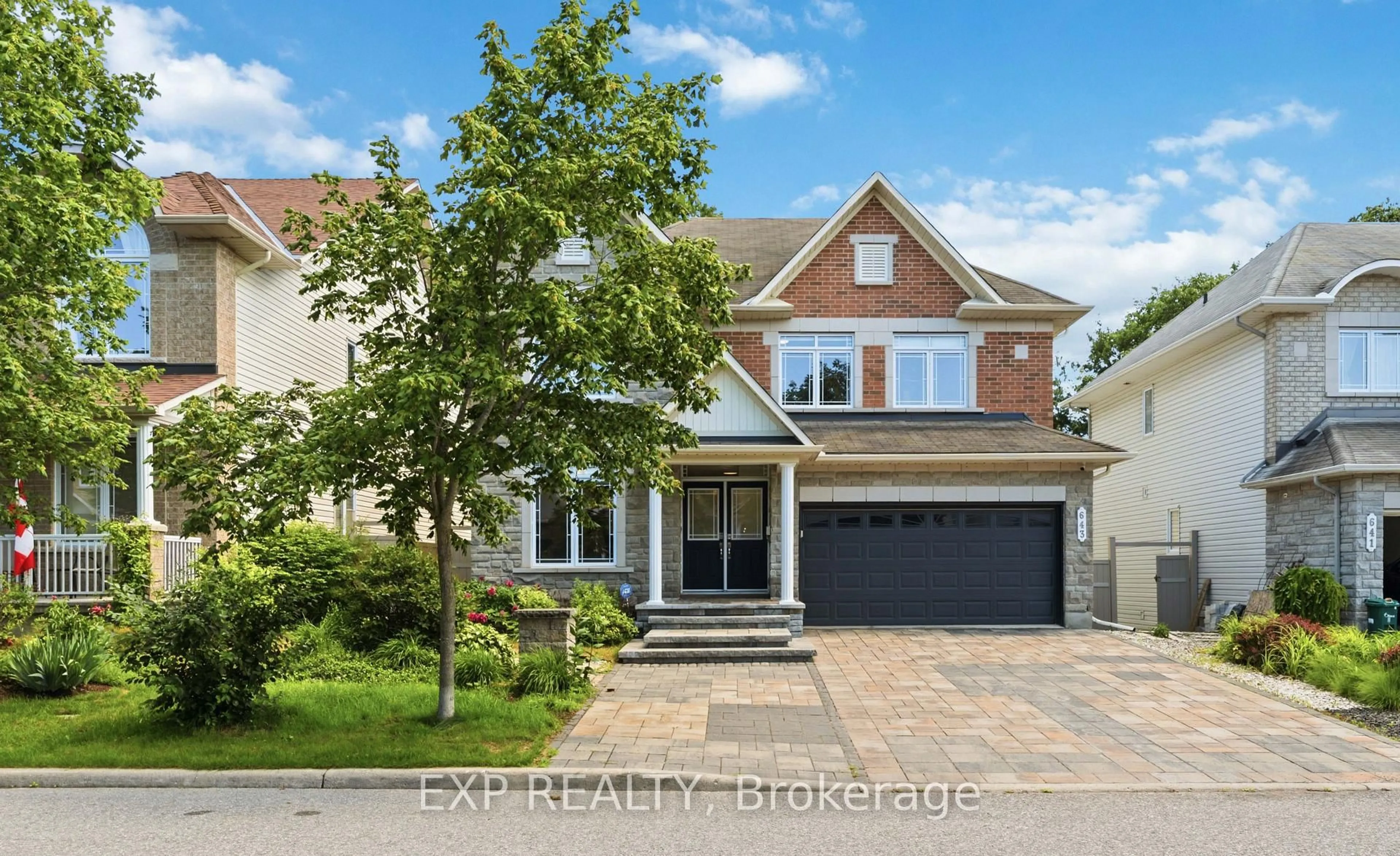 Home with brick exterior material, street for 643 New Liskeard Cres, Ottawa Ontario K2J 0N3