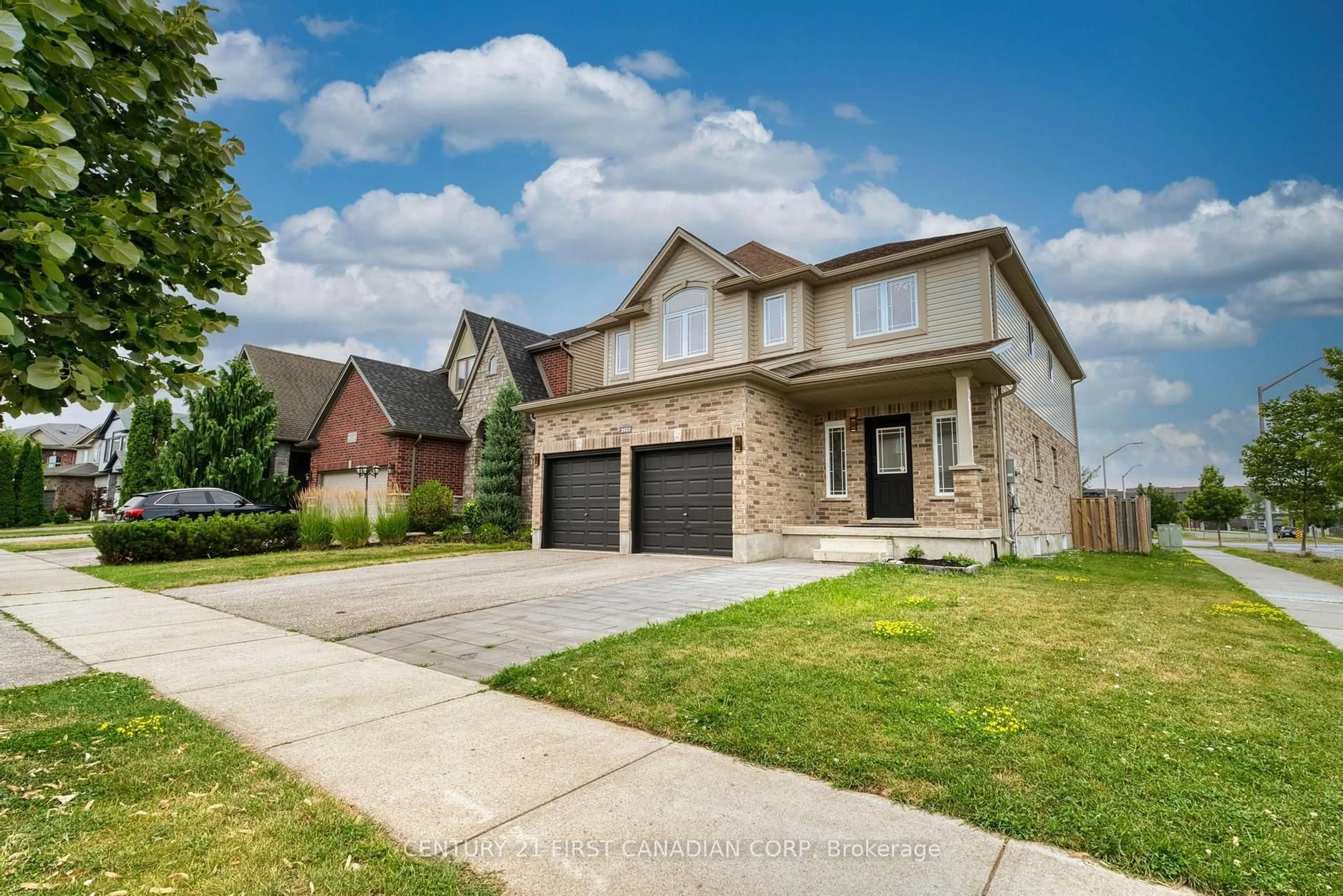 Home with brick exterior material, street for 2023 JUBILEE Dr, London North Ontario N6G 0H7