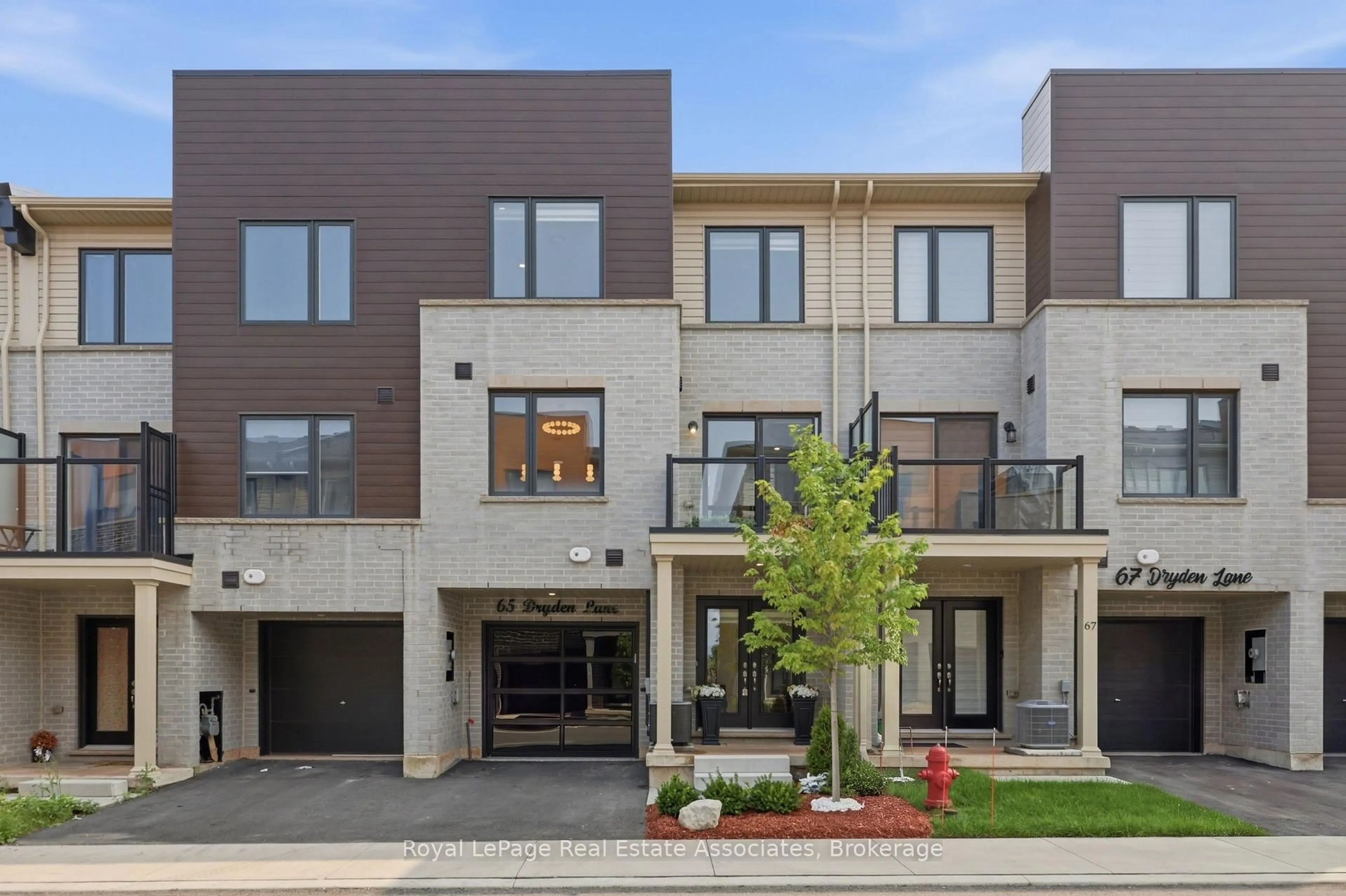 Home with brick exterior material, street for 65 Dryden Lane, Hamilton Ontario L8H 0B5