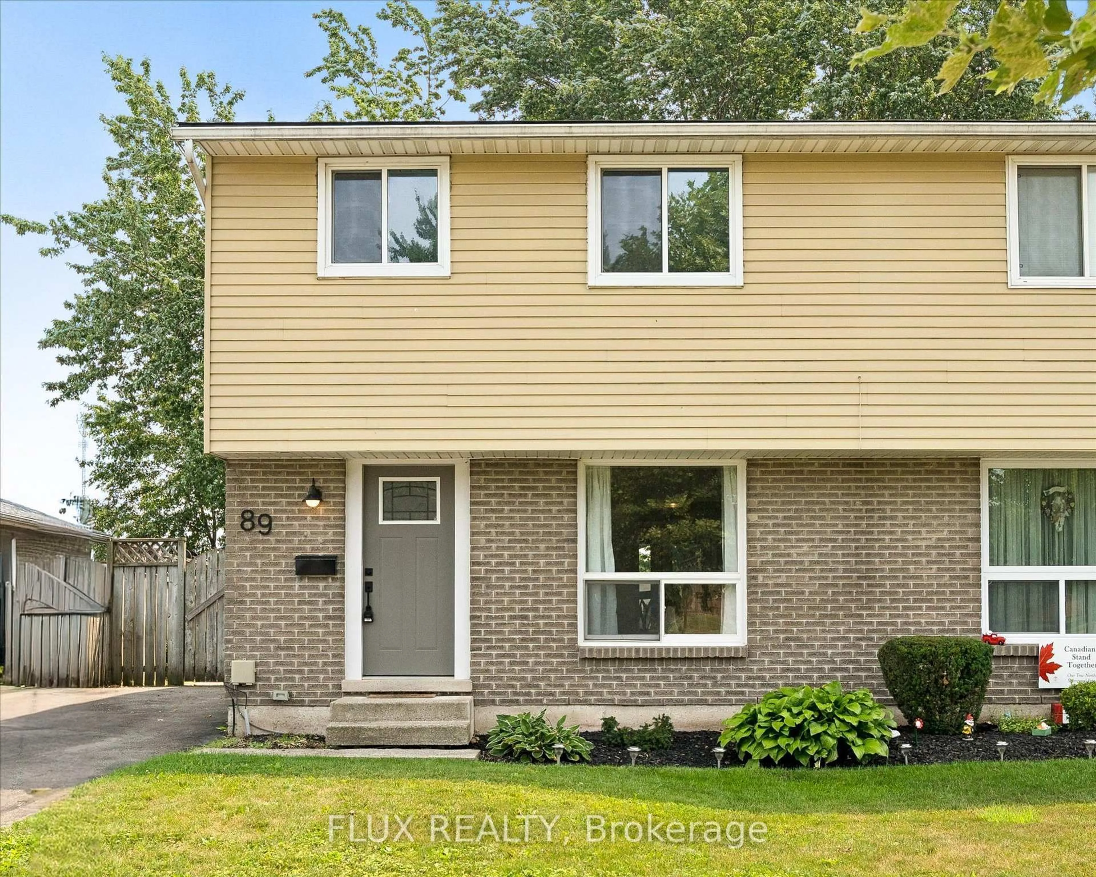 Home with vinyl exterior material, street for 89 Maple Ave, Stratford Ontario N5A 7G8