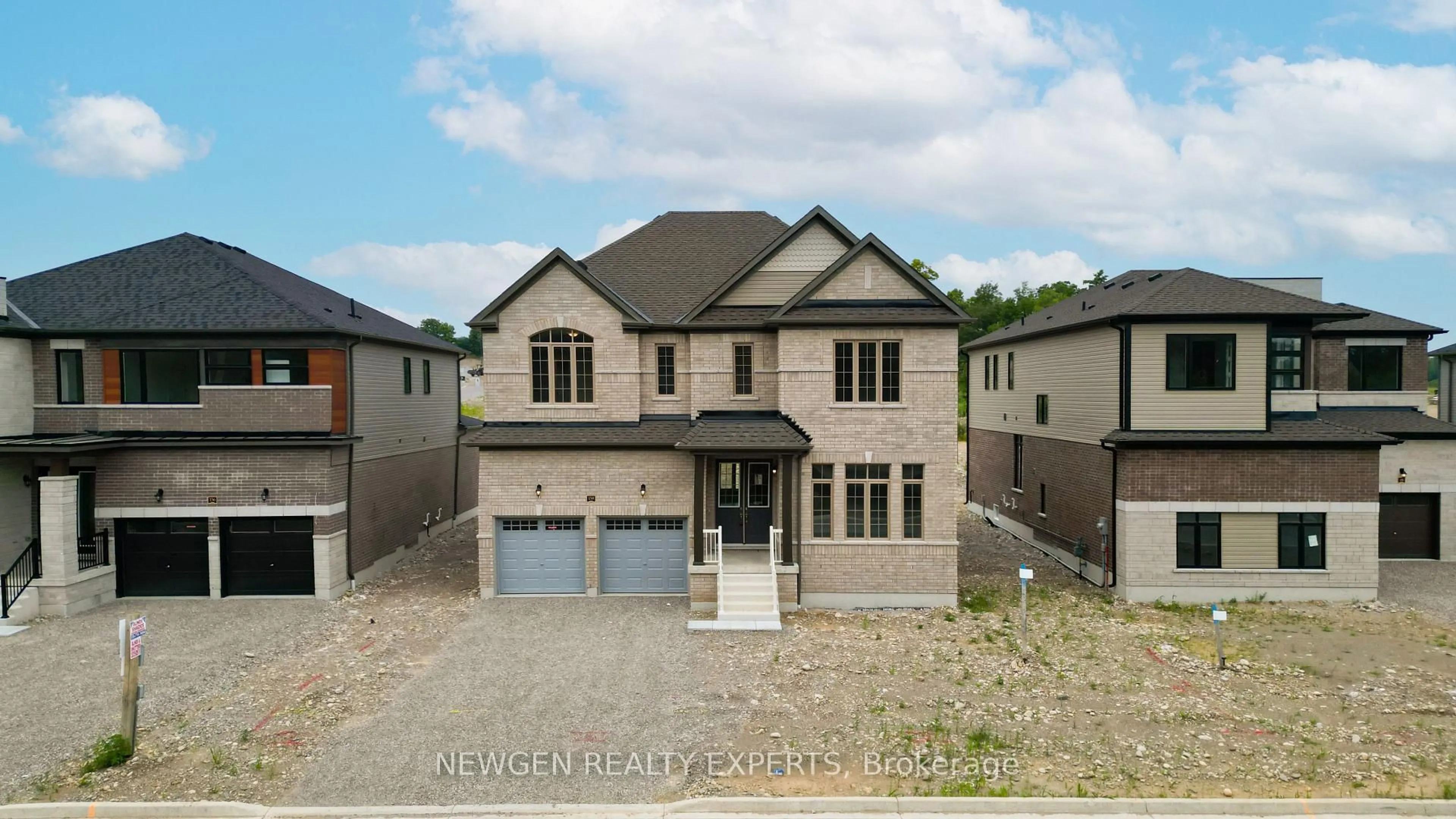 A pic from outside/outdoor area/front of a property/back of a property/a pic from drone, street for 158 Bendemere Rd, Brant Ontario N3L 0R5