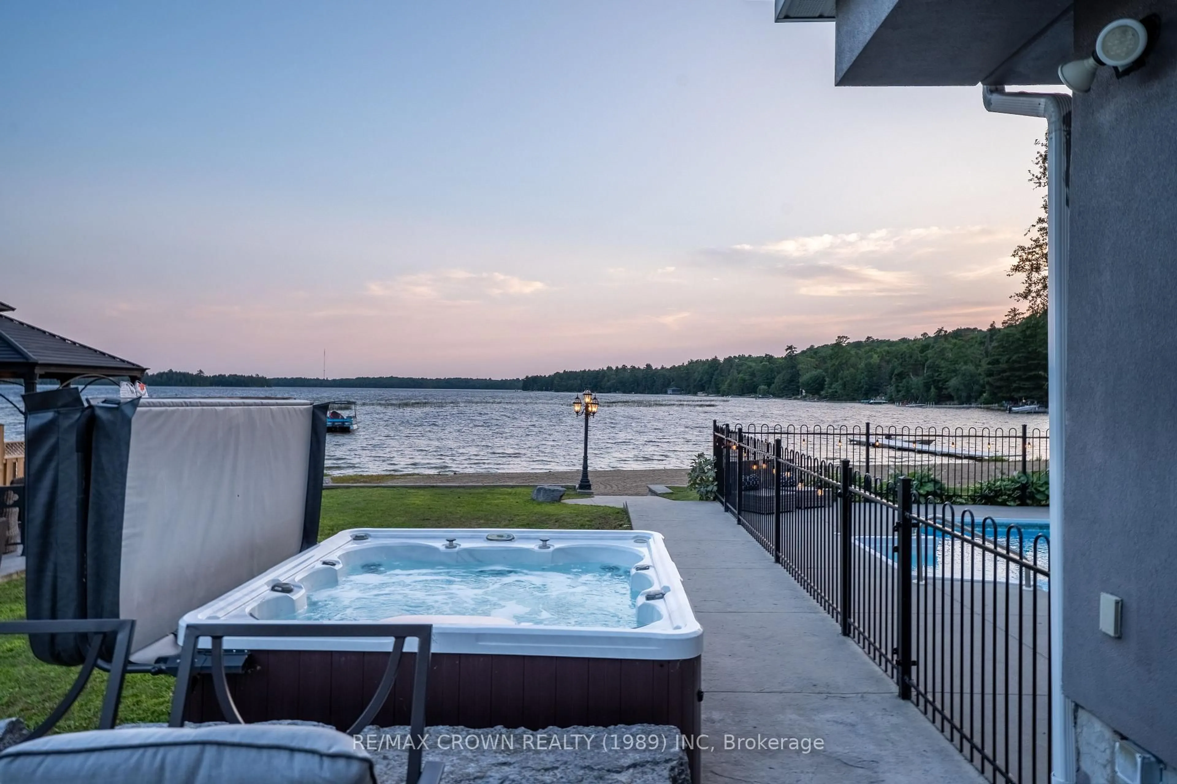 Patio, water/lake/river/ocean view for 254 Silver Lady Lane, North Bay Ontario P1B 8G4