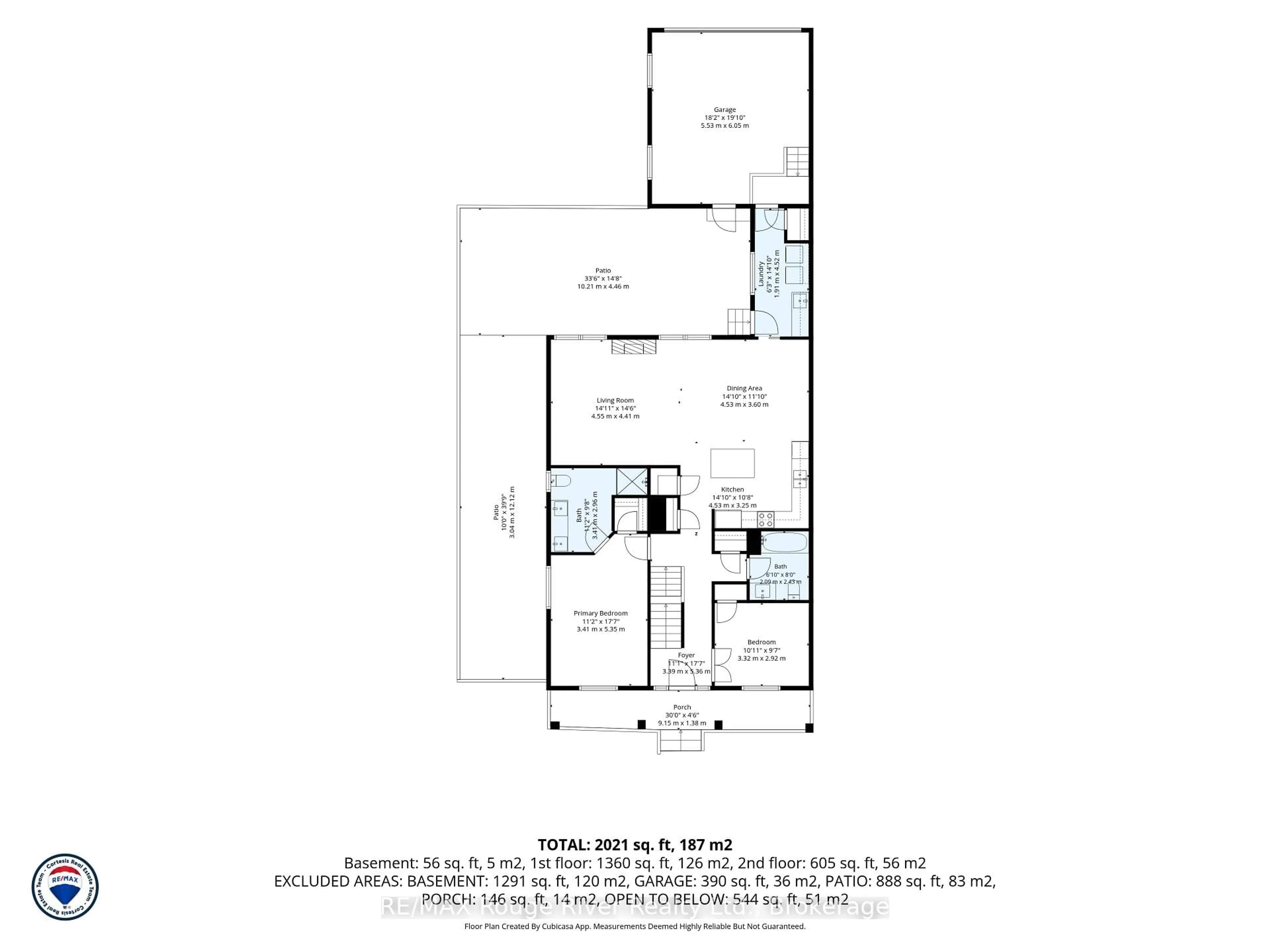 Floor plan for 1 Greenaway Circ, Port Hope Ontario L1A 0B9