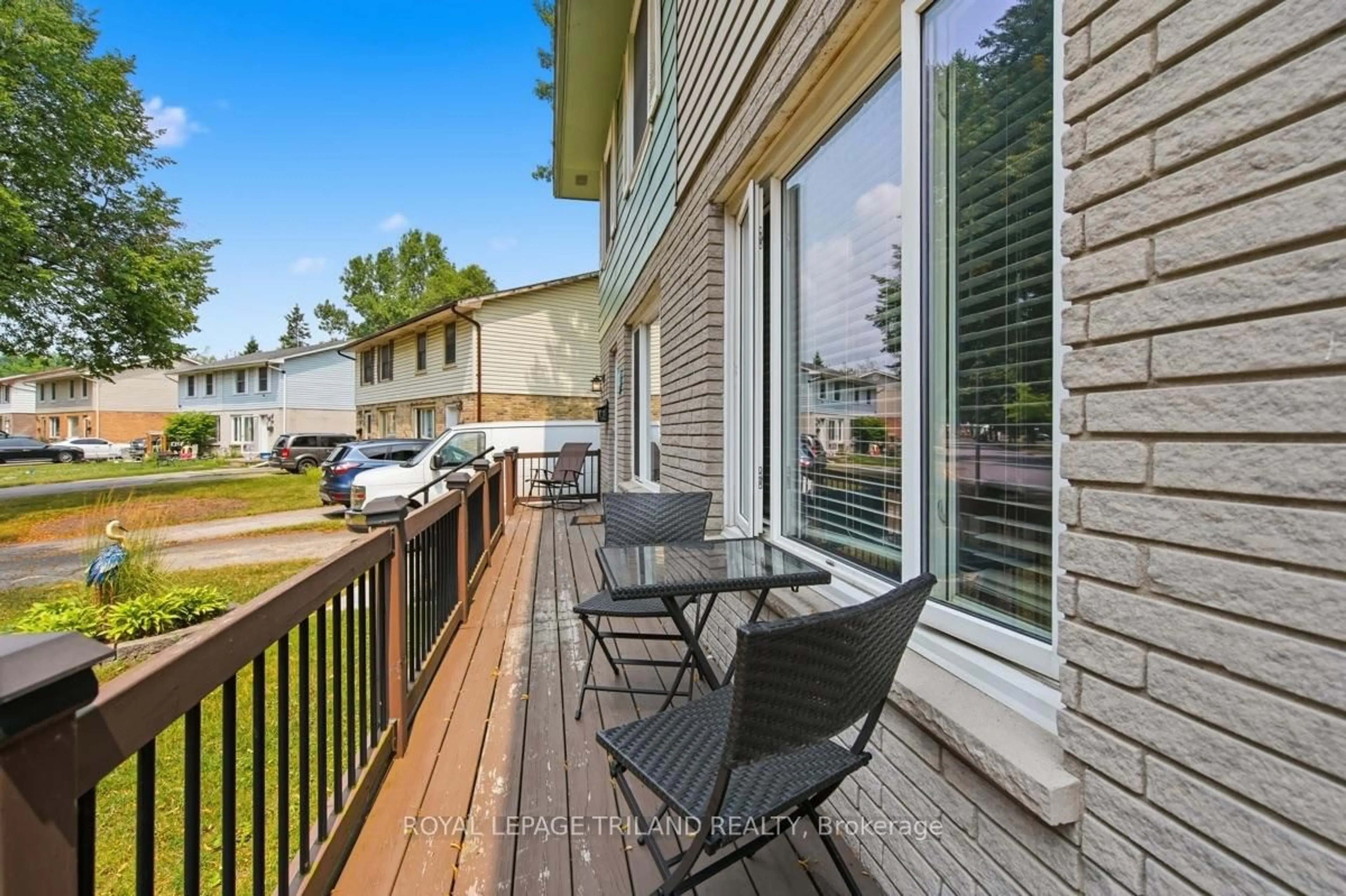 Patio, water/lake/river/ocean view for 59 Kintail Cres, London South Ontario N6E 1J4