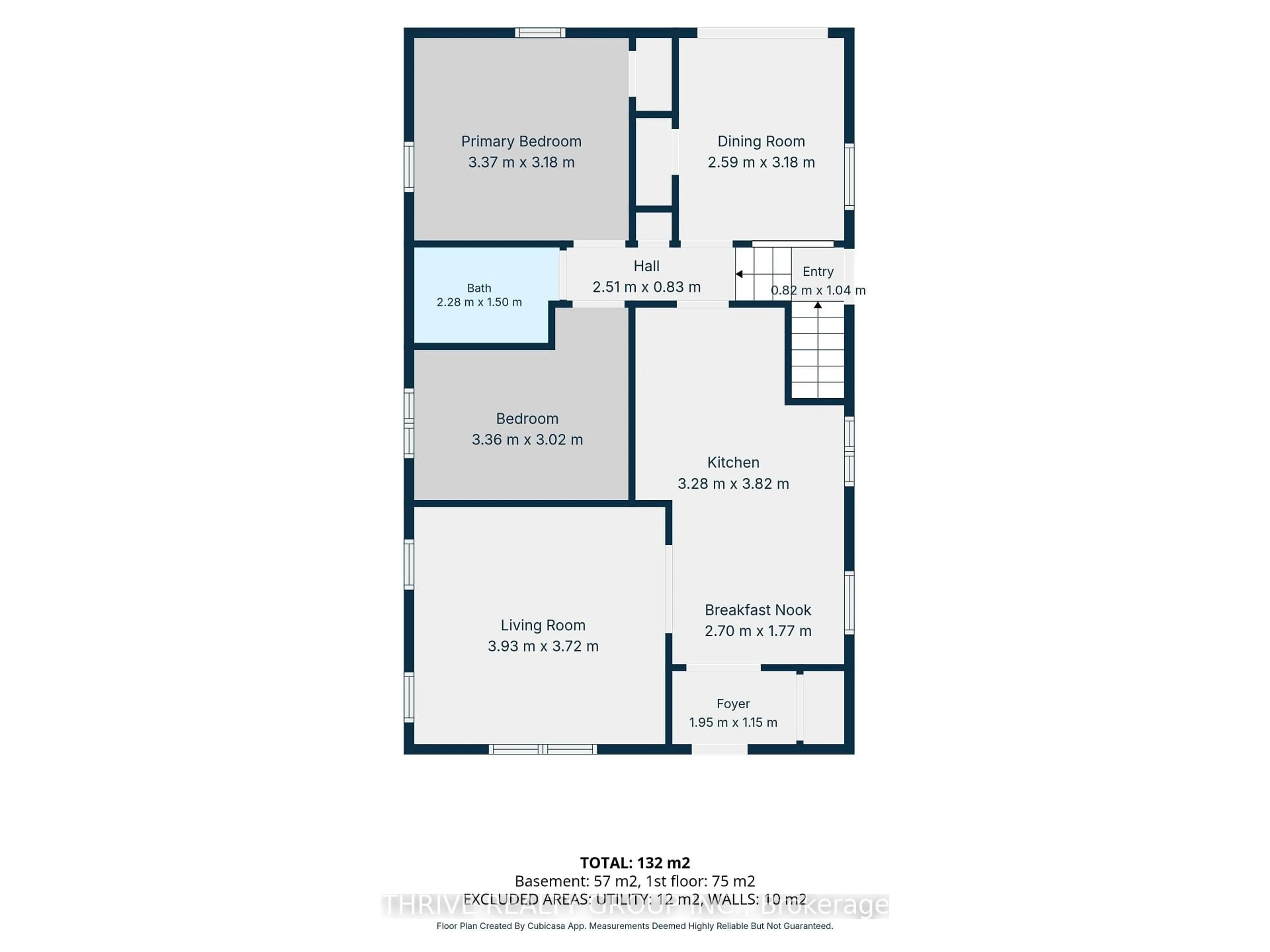 Floor plan for 10 Byron Ave, London South Ontario N6C 1C5