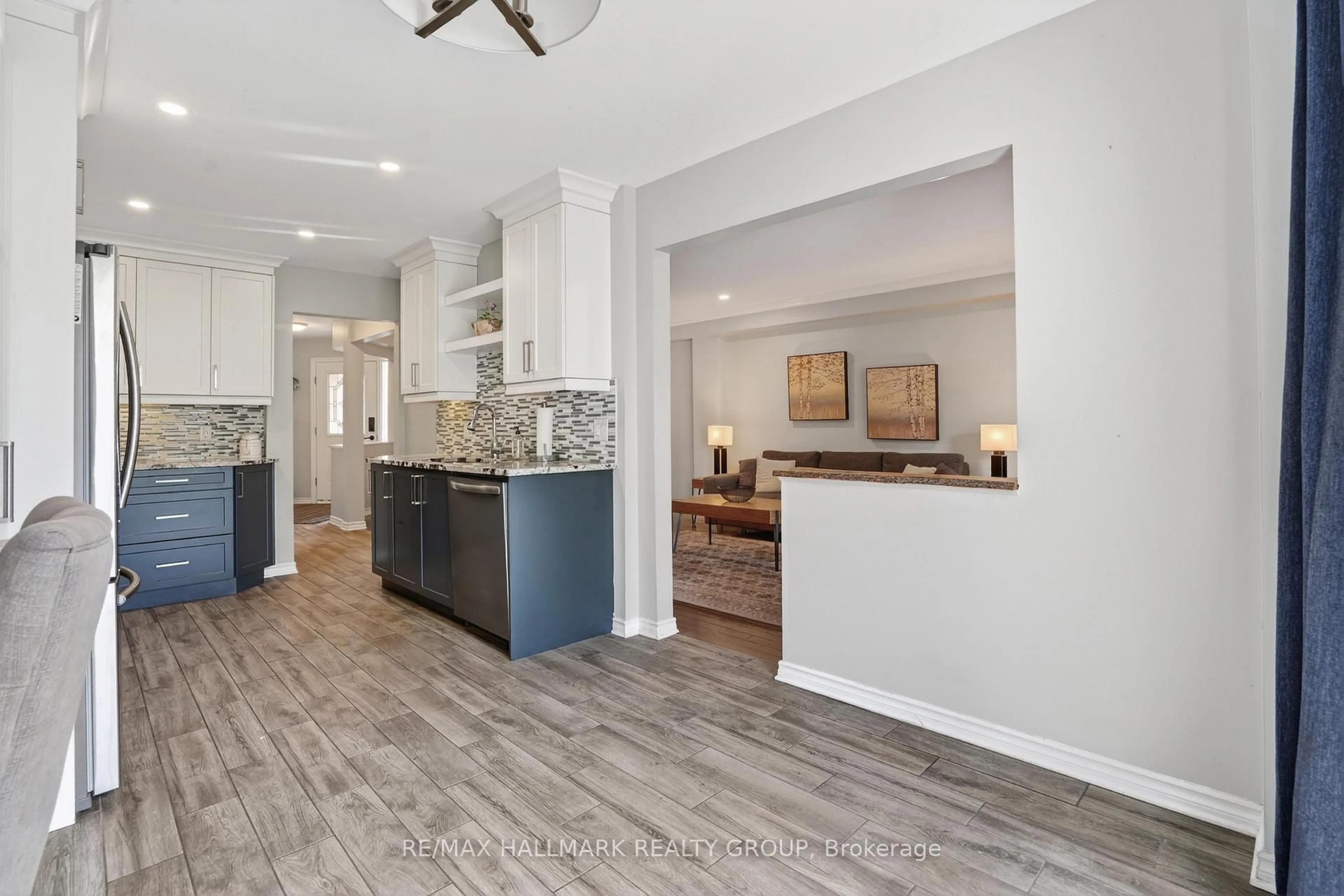 Open concept kitchen, ceramic/tile floor for 3 Crossing Bridge Crt, Ottawa Ontario K2S 1S2