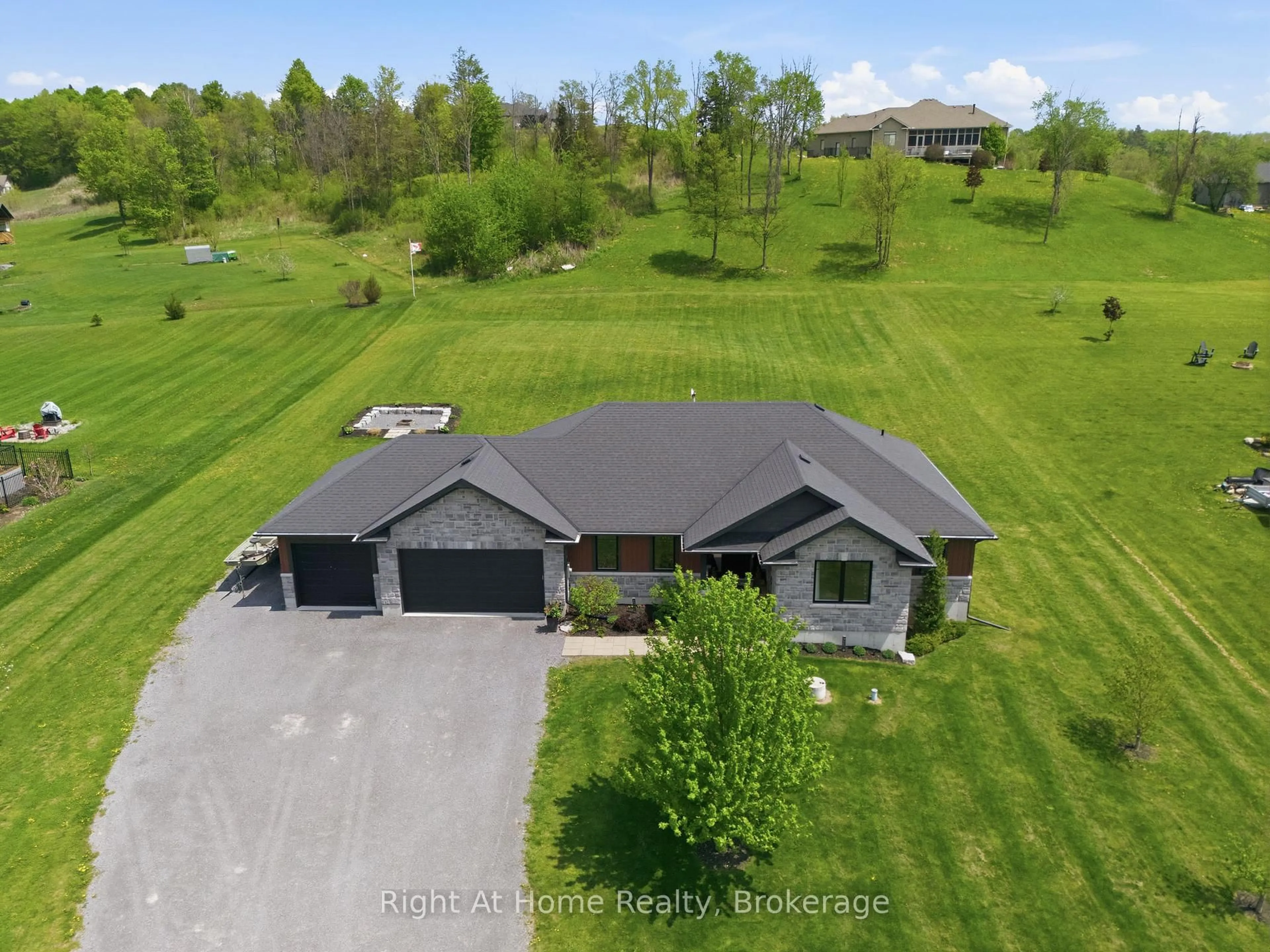 A pic from outside/outdoor area/front of a property/back of a property/a pic from drone, water/lake/river/ocean view for 144 Hiddenvalley Dr, Belleville Ontario K0K 2V0