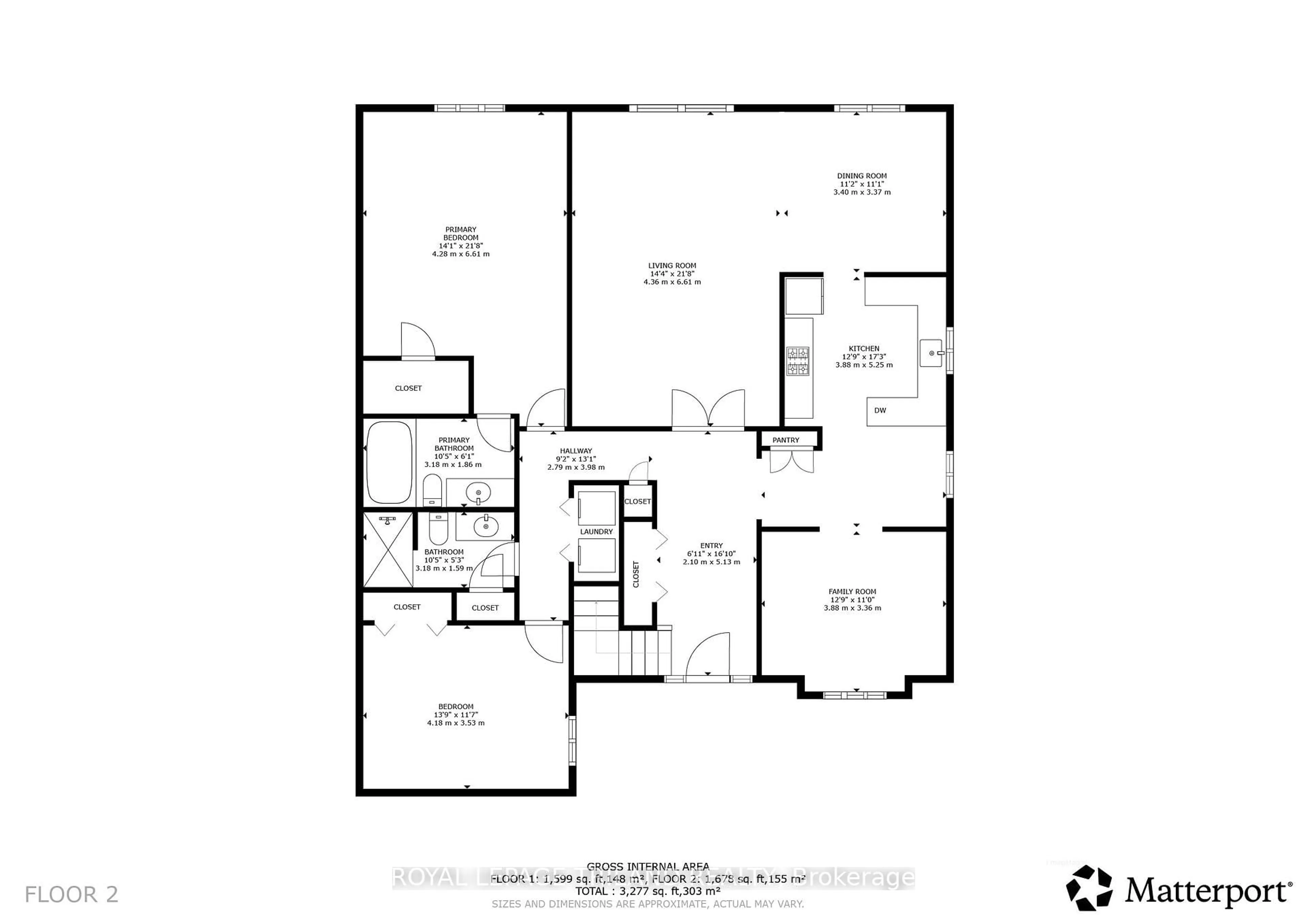 Floor plan for 5 Cadeau Terr #11, London South Ontario N6K 4H1