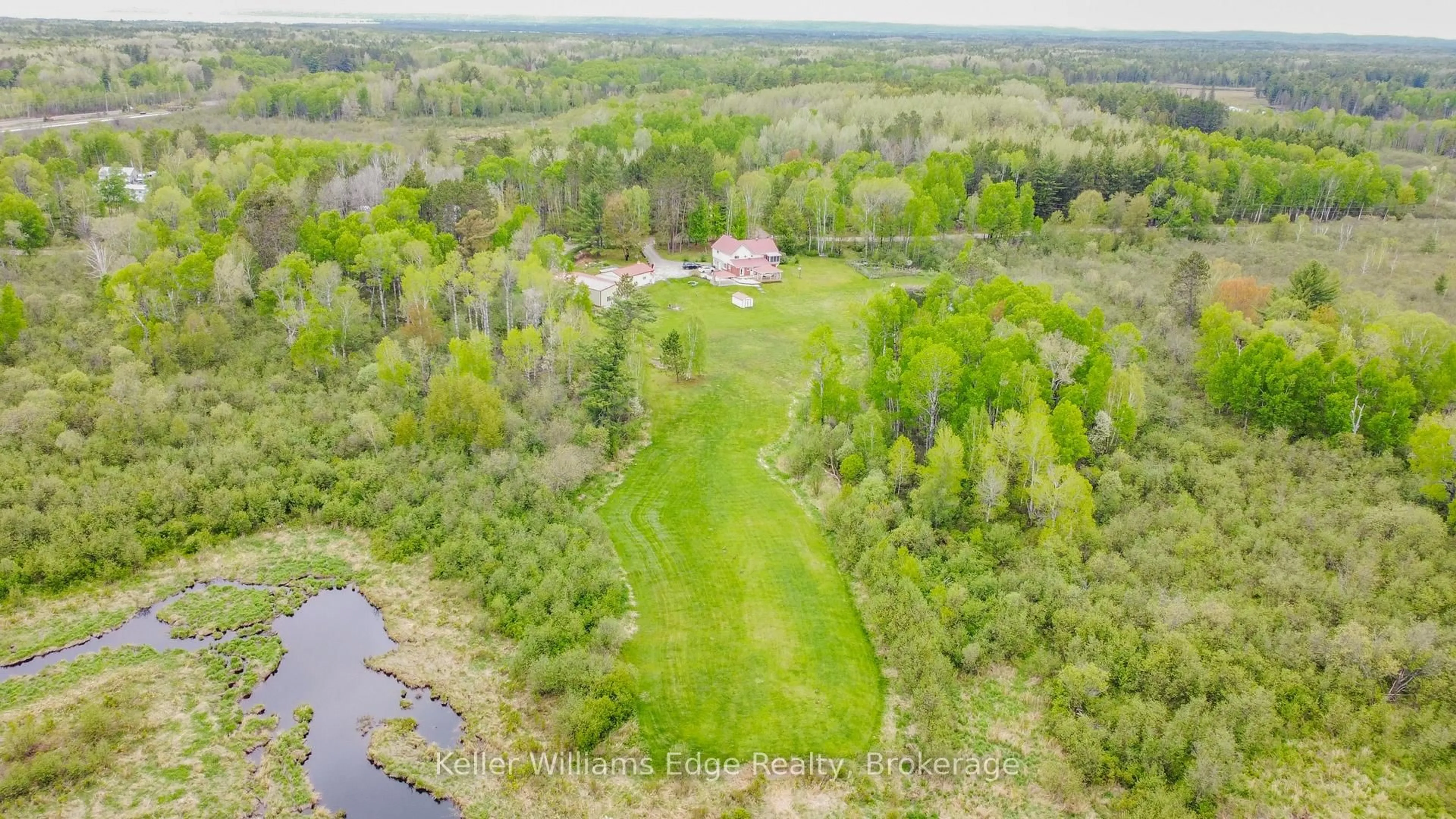 A pic from outside/outdoor area/front of a property/back of a property/a pic from drone, water/lake/river/ocean view for 89 HILLS SIDING Rd, Callander Ontario P0H 1H0