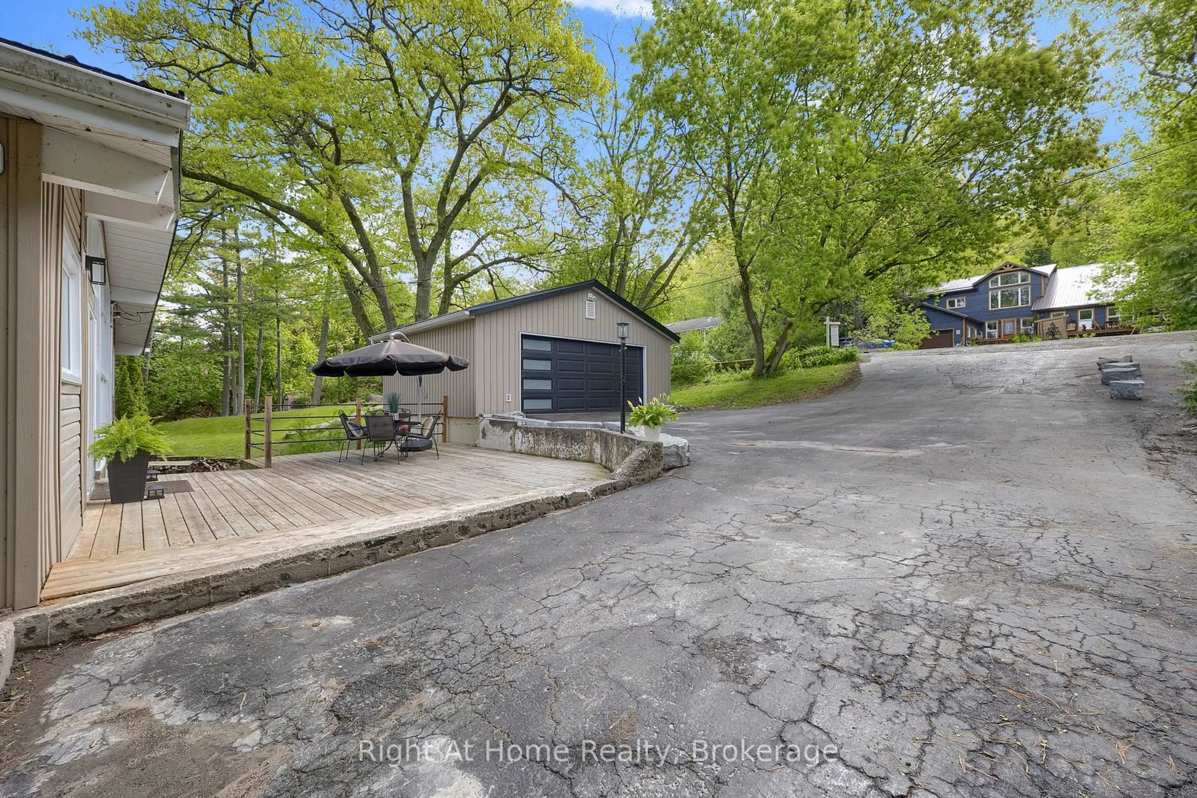A pic from outside/outdoor area/front of a property/back of a property/a pic from drone, street for 7508 Bamsey Dr, Hamilton Township Ontario K0L 1E0