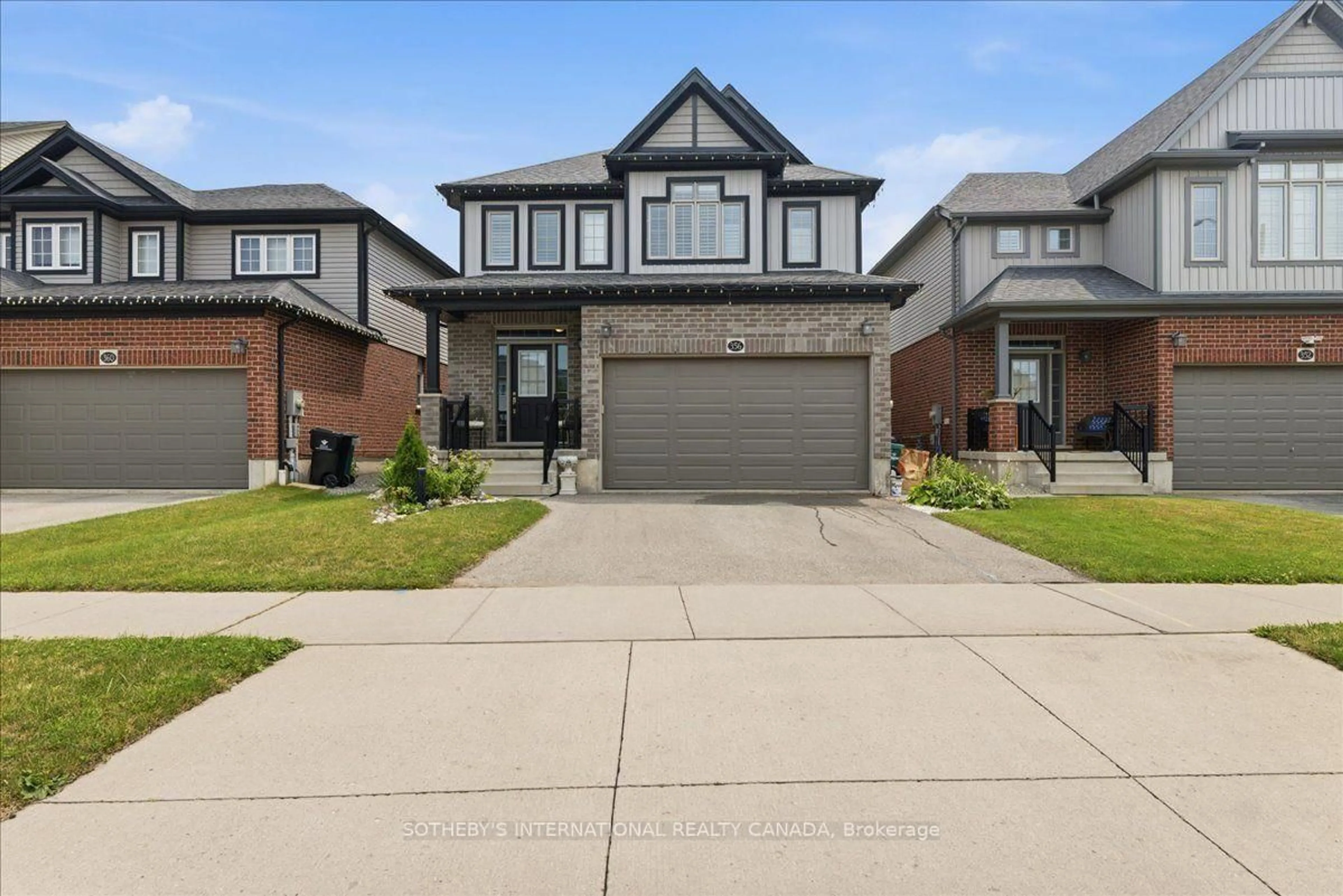 Home with brick exterior material, street for 356 Freure Dr, Cambridge Ontario N1S 0B5