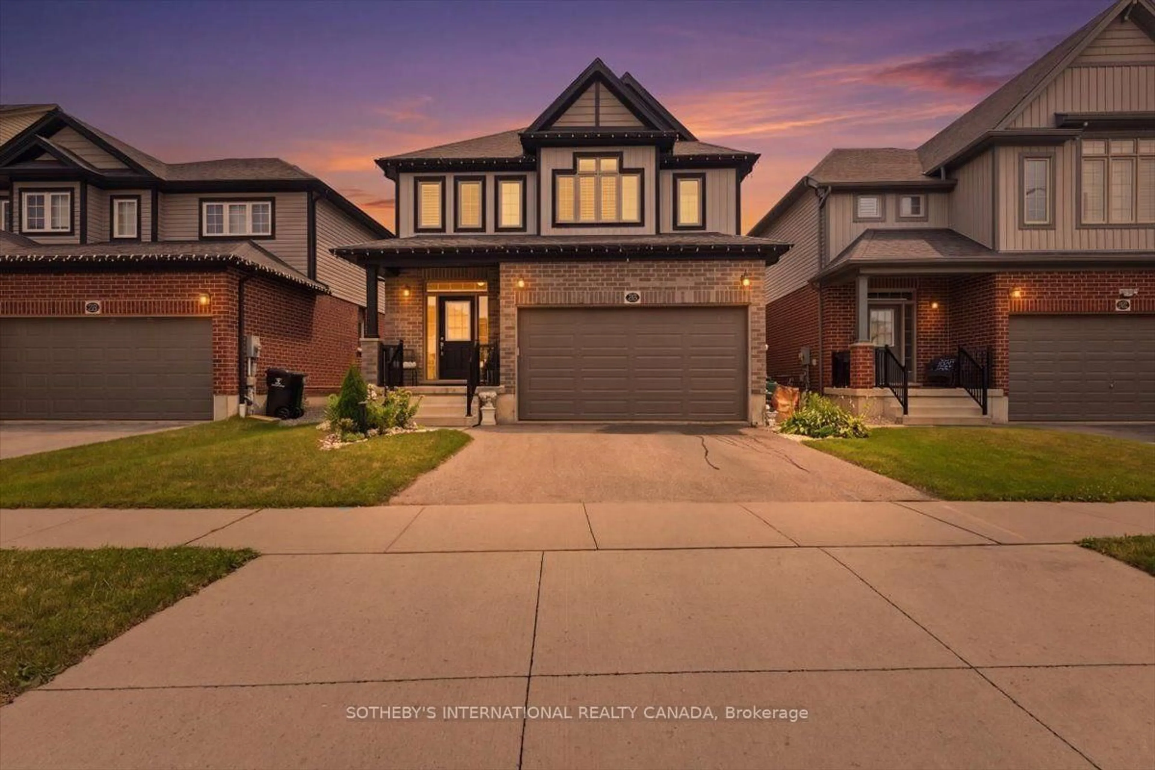Home with brick exterior material, street for 356 Freure Dr, Cambridge Ontario N1S 0B5