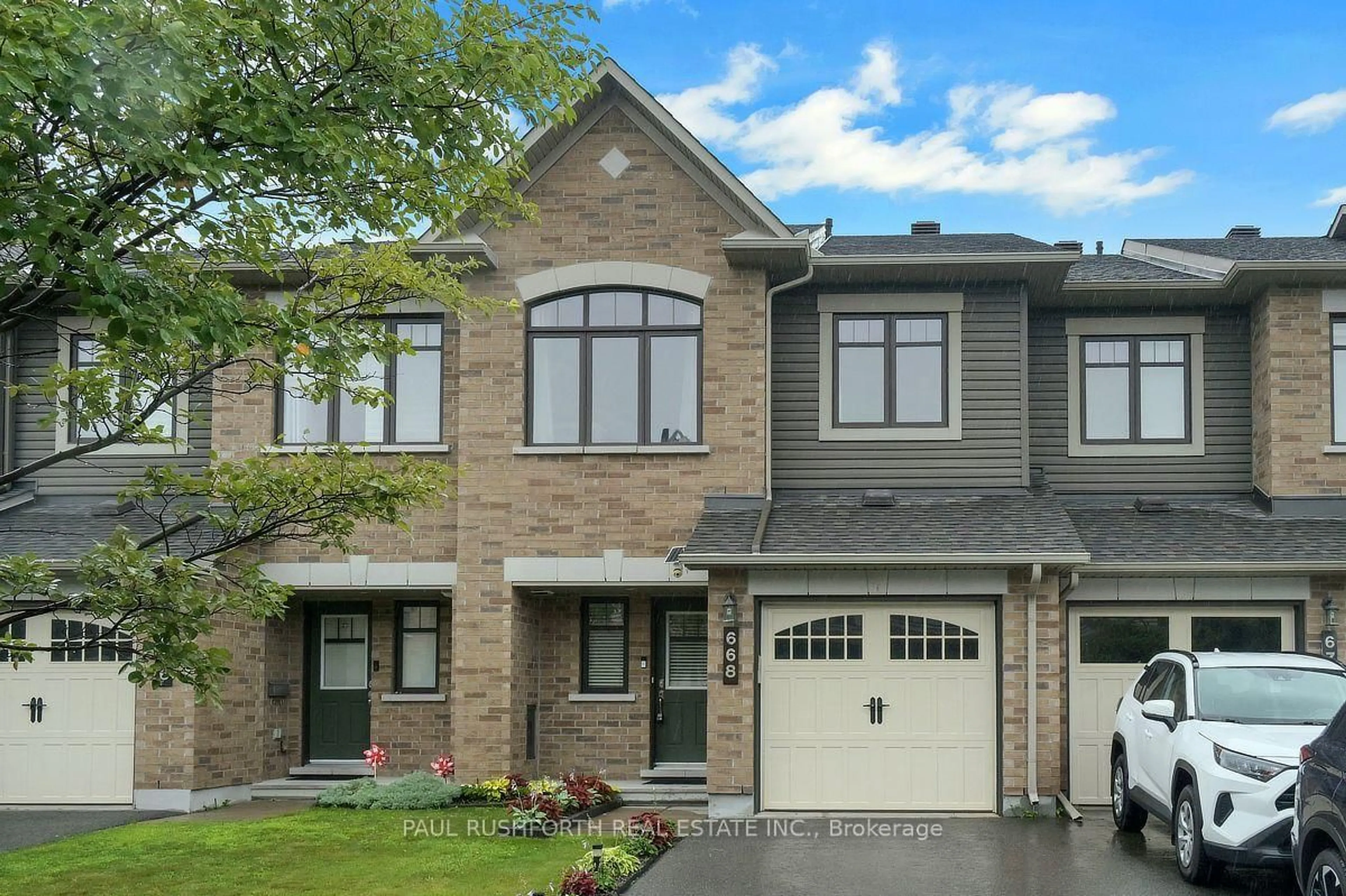 Home with brick exterior material, street for 668 Petrichor Cres, Ottawa Ontario K4A 0Y4