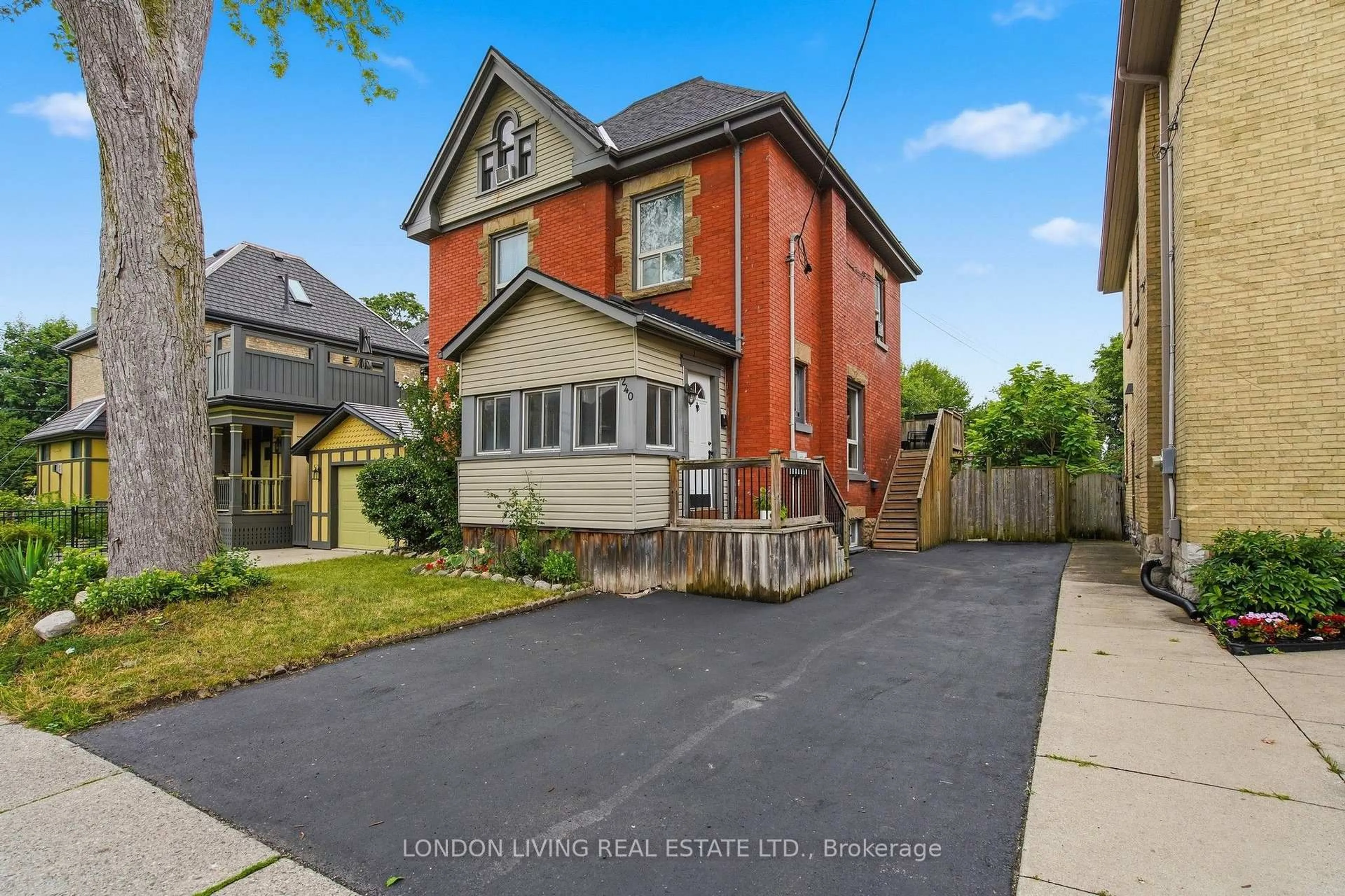 Home with brick exterior material, street for 240 Wortley Rd, London South Ontario N6C 3R1