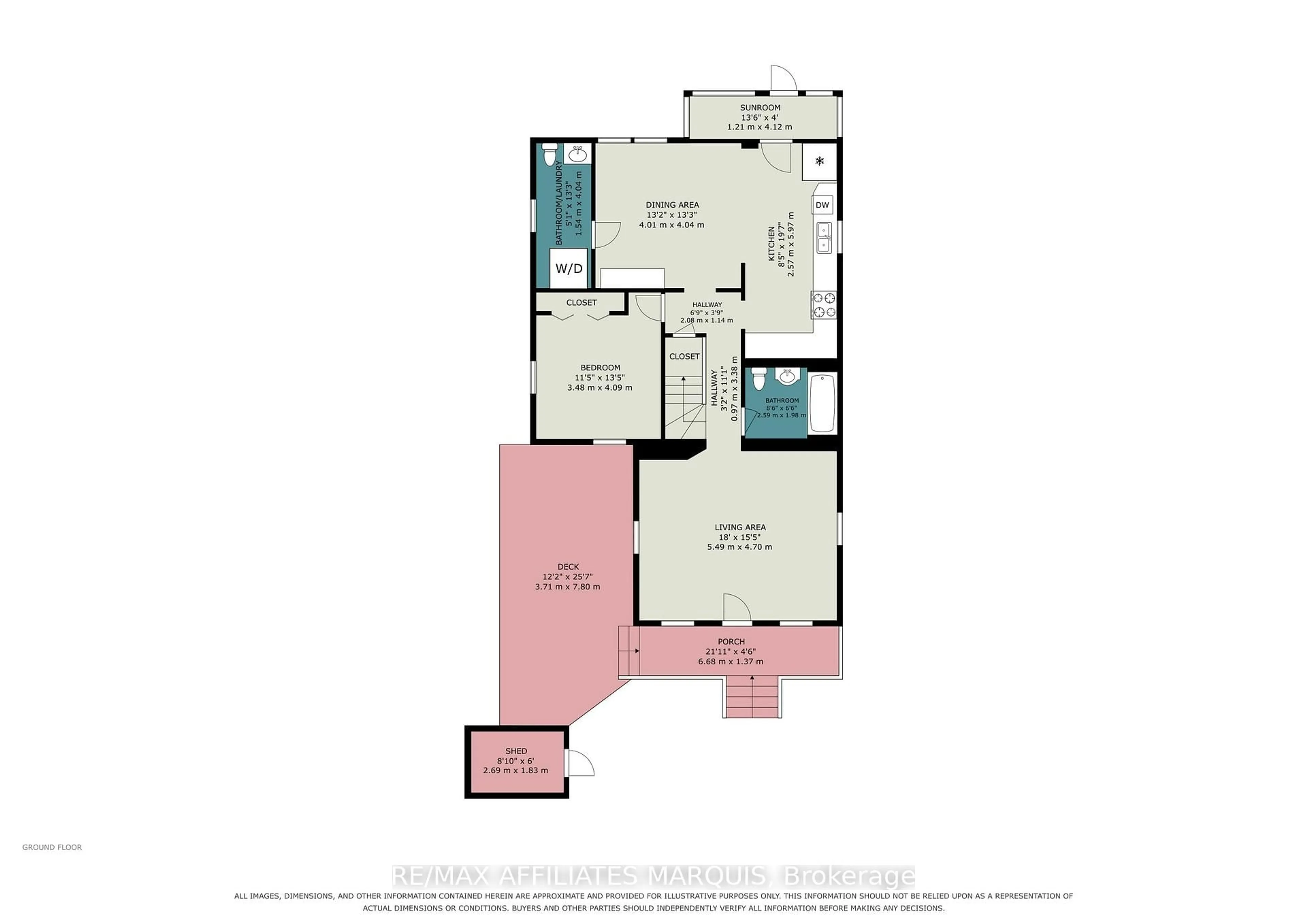 Floor plan for 4 Lorne St, Smiths Falls Ontario K7A 3K5