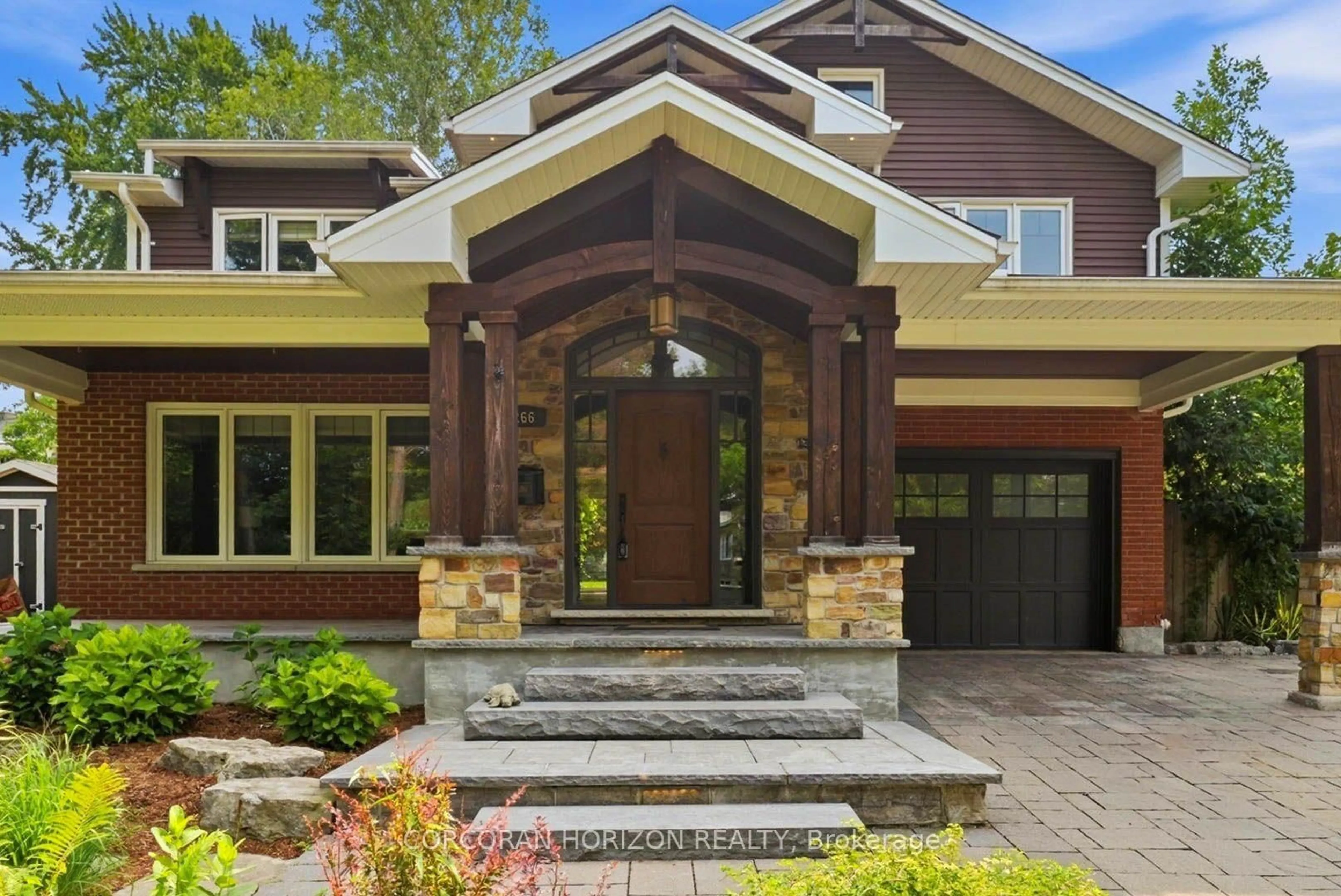 Home with brick exterior material, street for 266 Ferndale Pl, Waterloo Ontario N2J 3X9