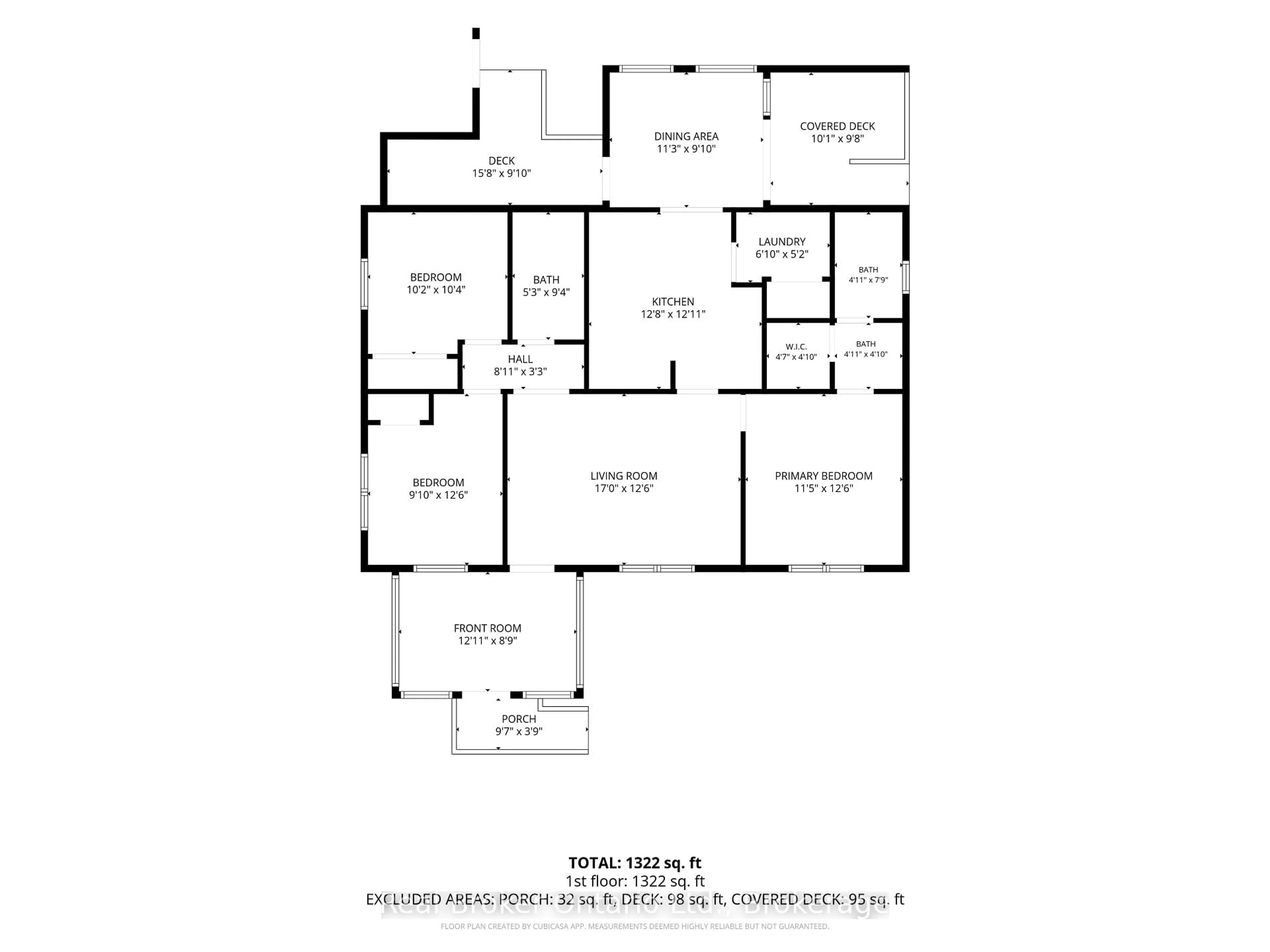 Floor plan for 3033 TOWNLINE Rd #222, Fort Erie Ontario L0S 1S1