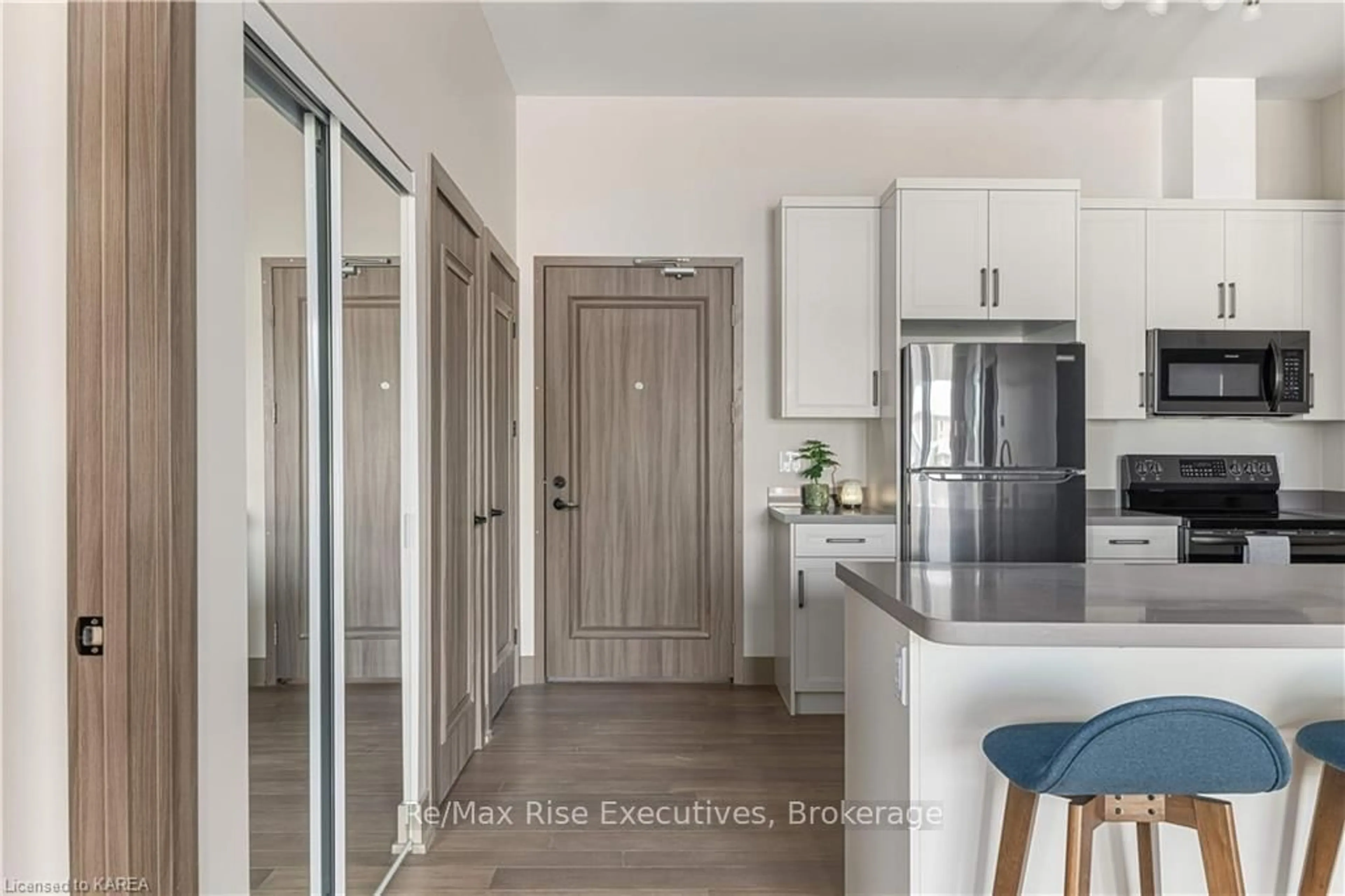 Open concept kitchen, unknown for 820 GARDINERS Rd #110, Kingston Ontario K7M 3X9