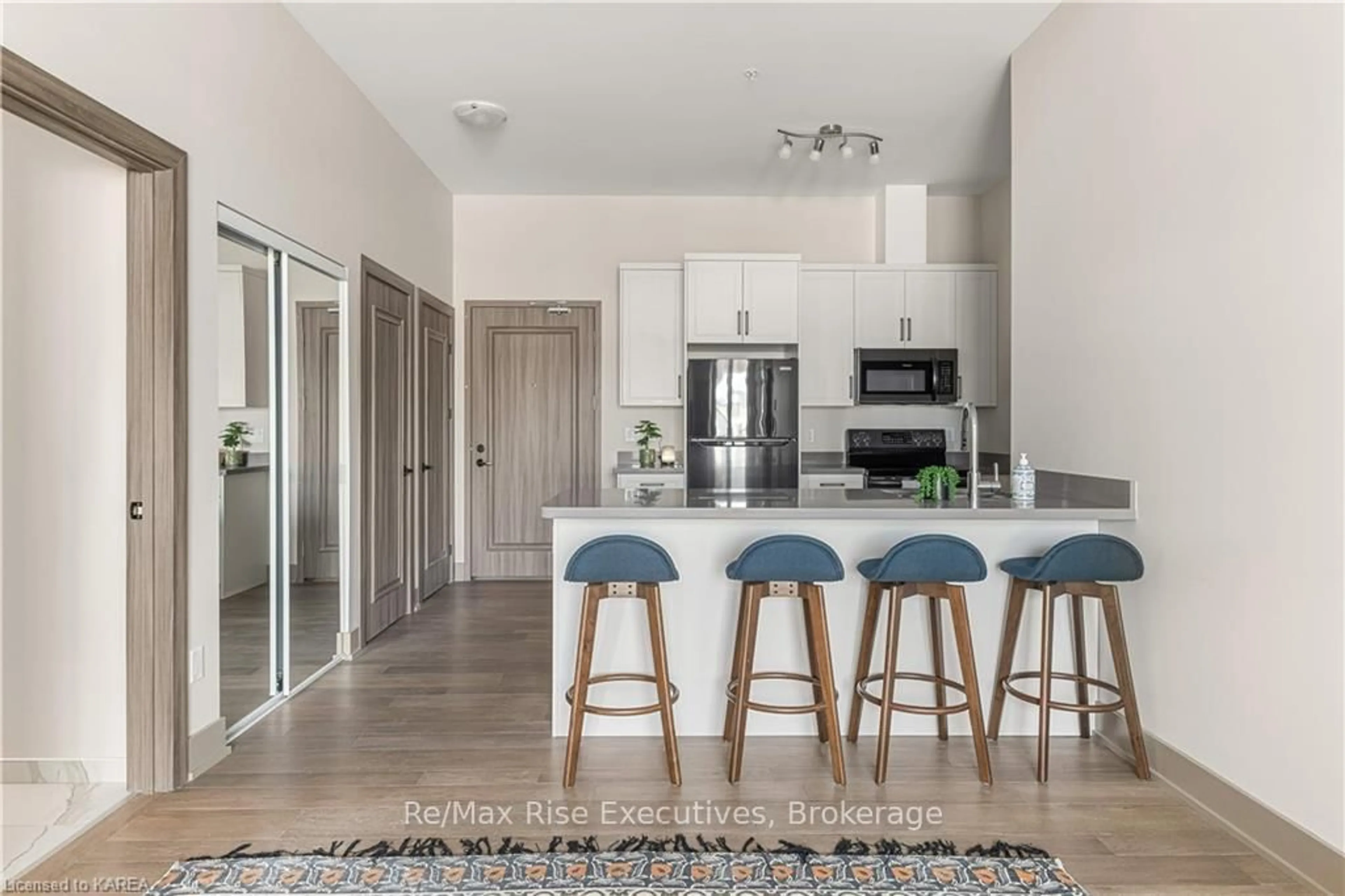 Open concept kitchen, unknown for 820 GARDINERS Rd #110, Kingston Ontario K7M 3X9