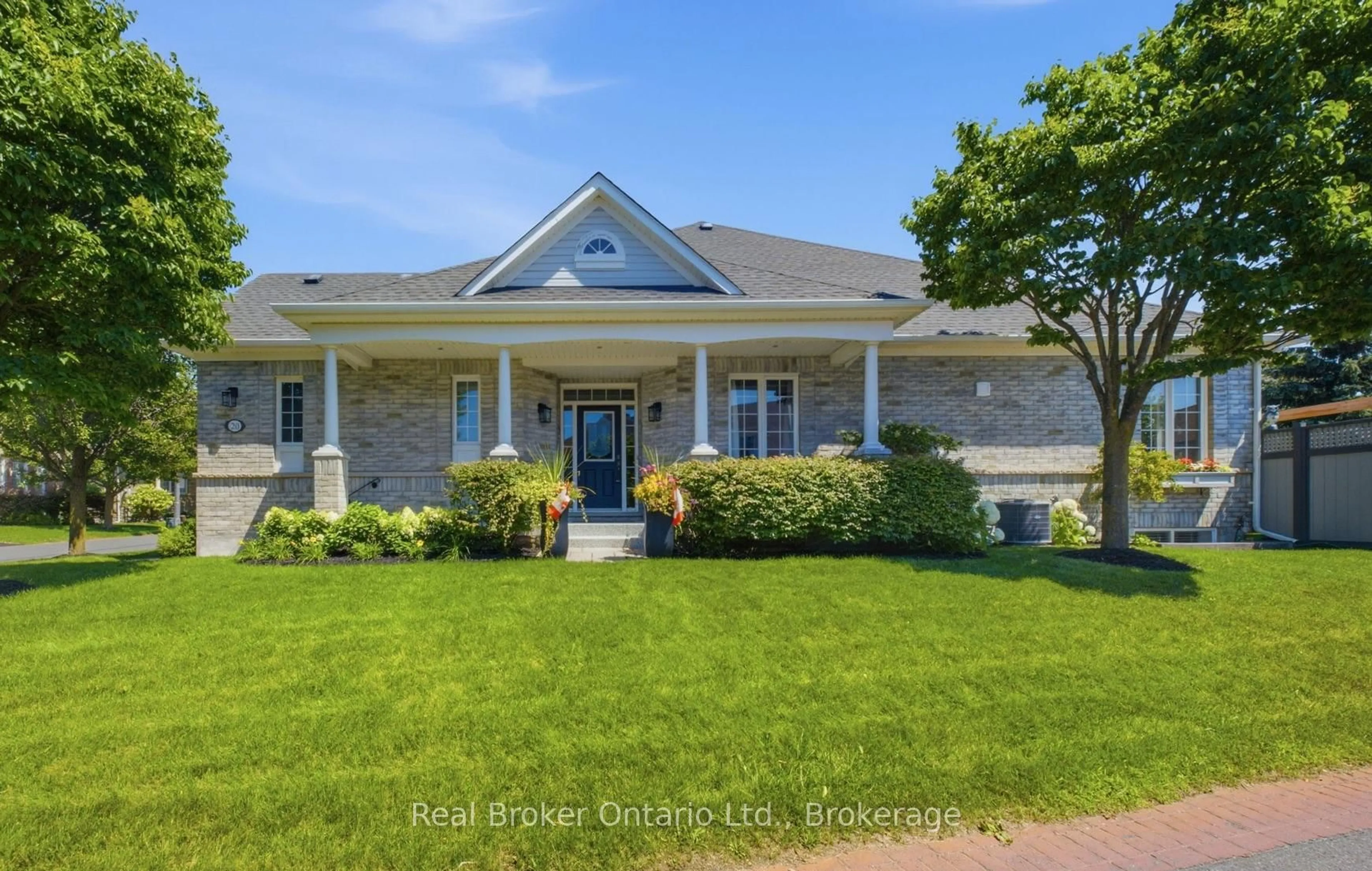 Home with brick exterior material, street for 20 Shortreed Lane, Port Hope Ontario L1A 0A4