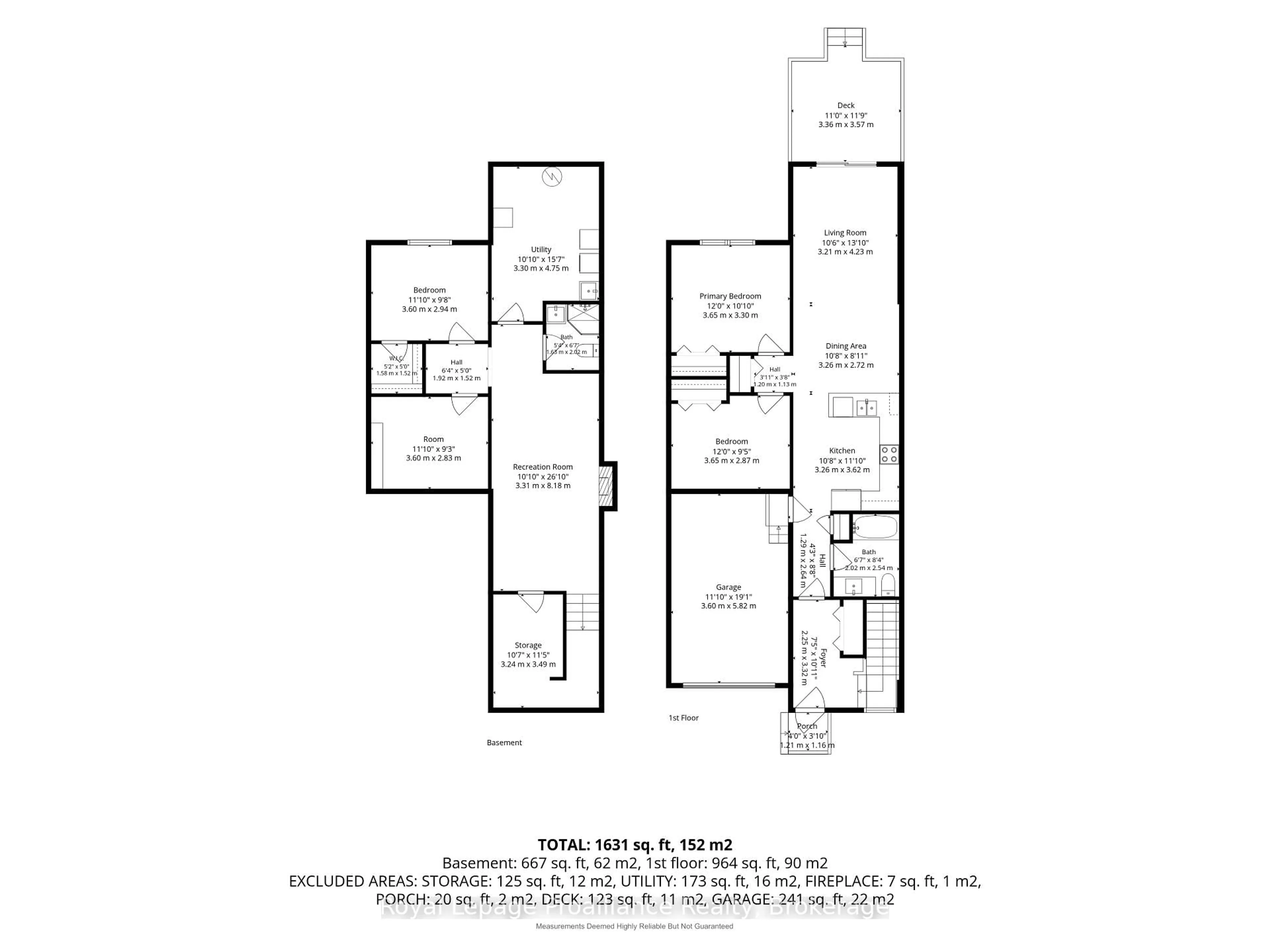Floor plan for 17 Alder Crt, Belleville Ontario K8P 5L5