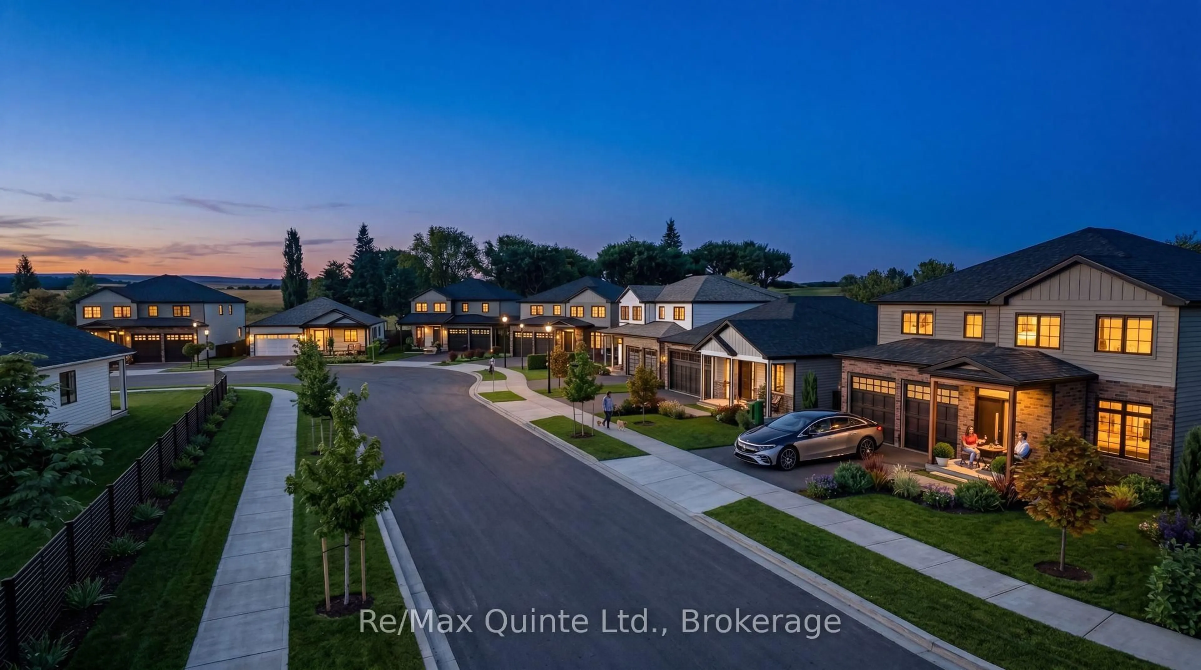 A pic from outside/outdoor area/front of a property/back of a property/a pic from drone, street for 35 French St, Prince Edward County Ontario K0K 2T0