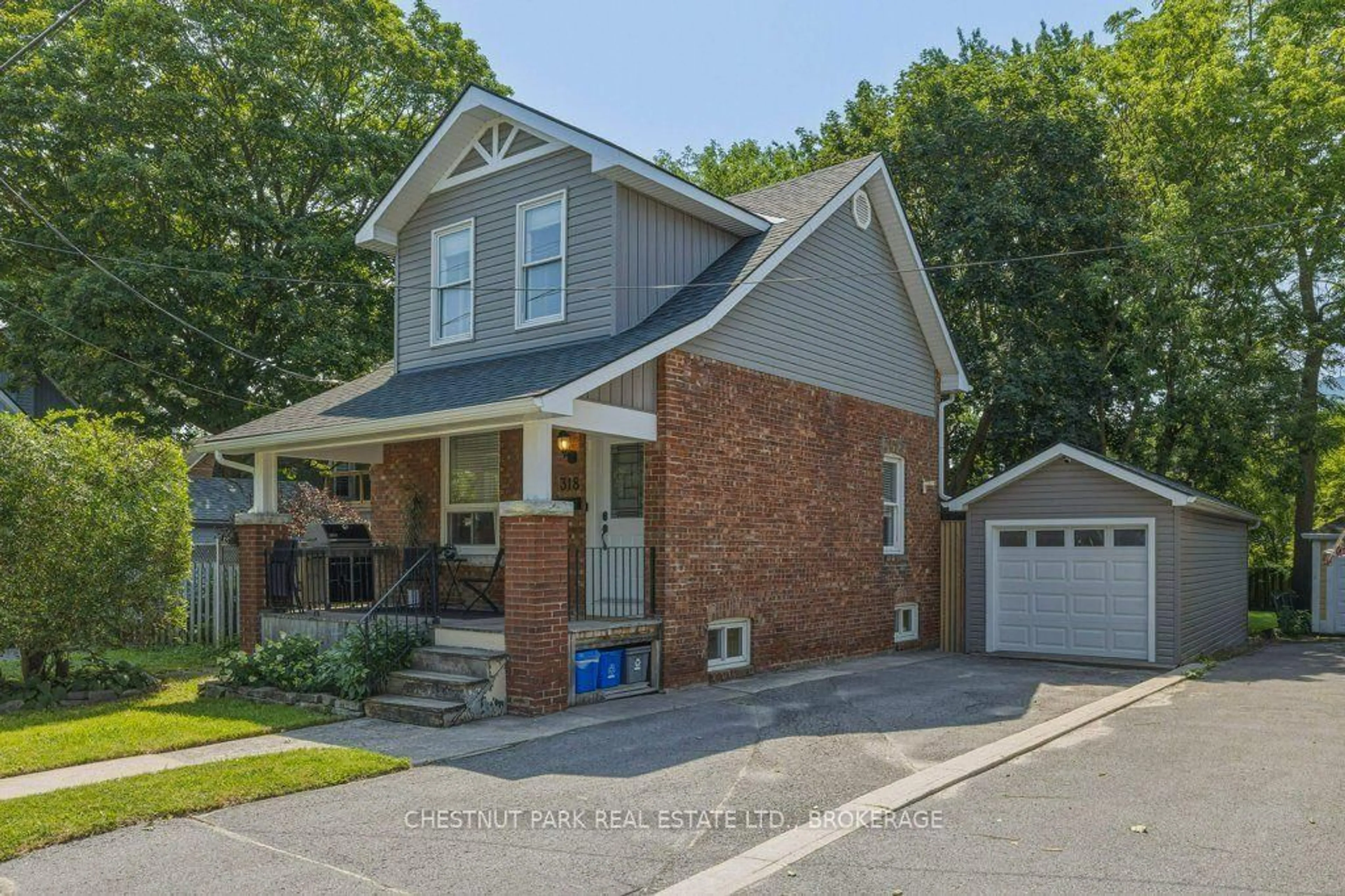 Home with brick exterior material, street for 318 York St, Kingston Ontario K7K 1R8
