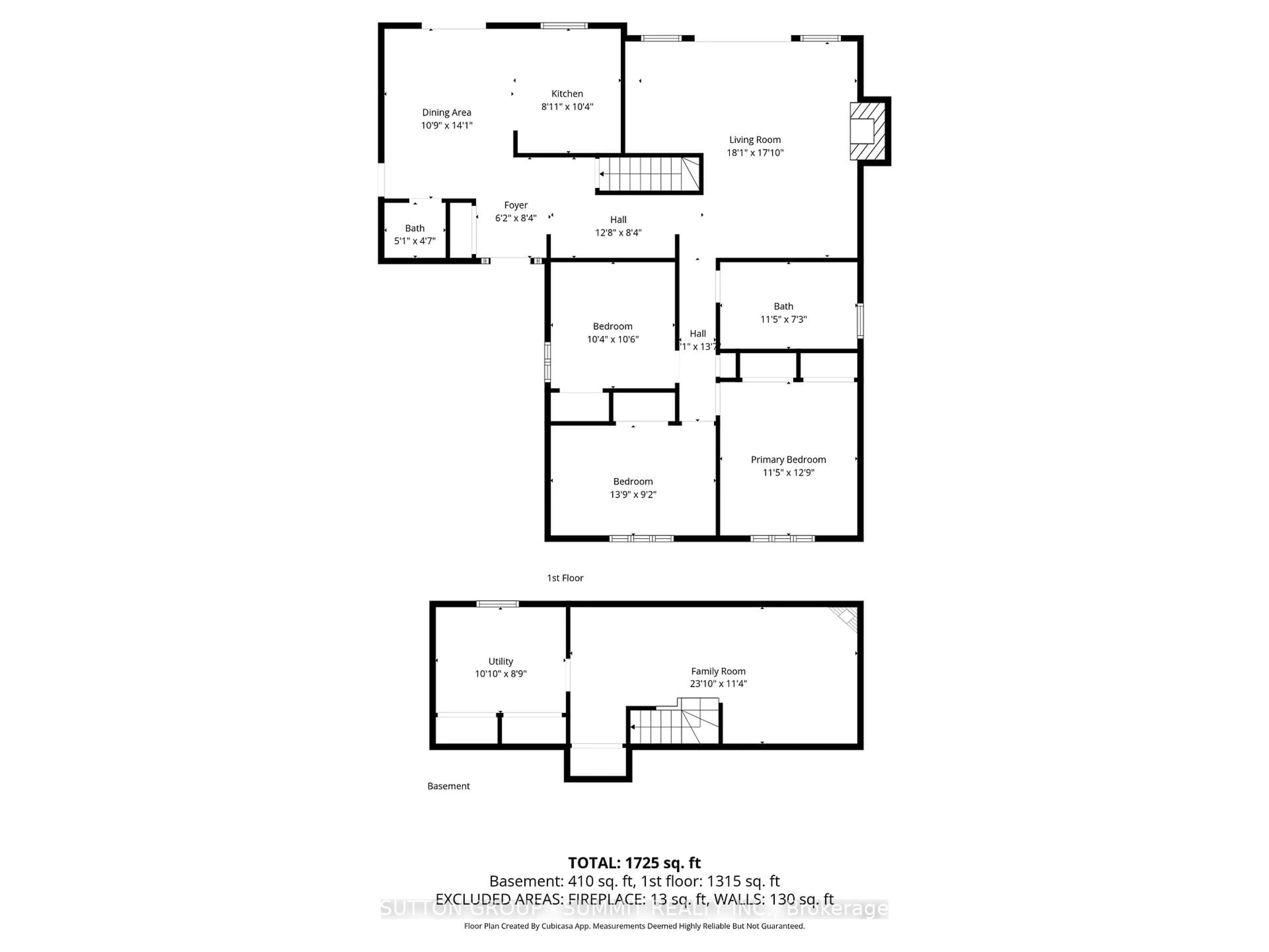 Floor plan for 447223 10TH Concession, Grey Highlands Ontario N0C 1E0