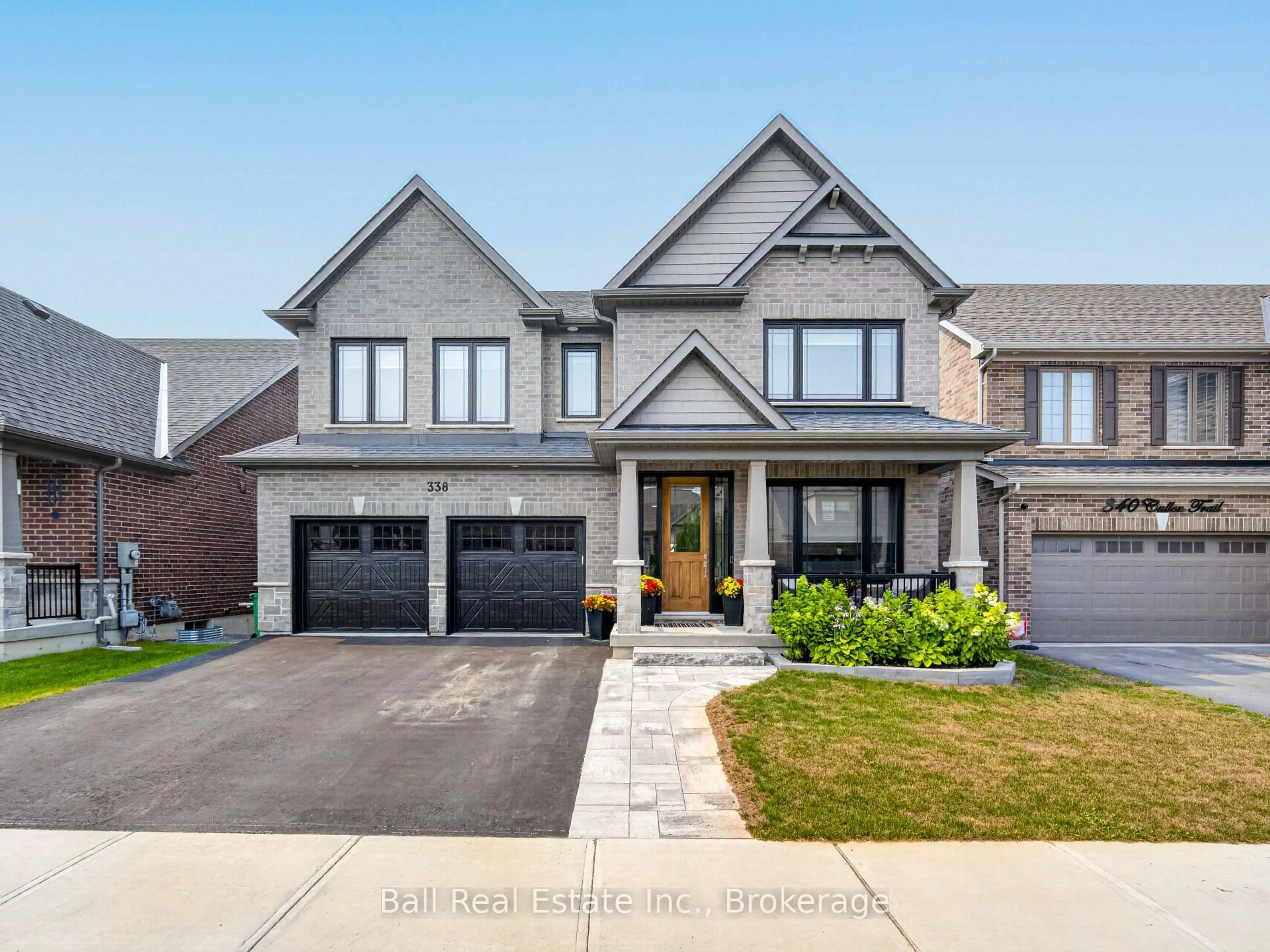 Home with brick exterior material, street for 338 Cullen Tr, Peterborough Ontario K9H 0J9