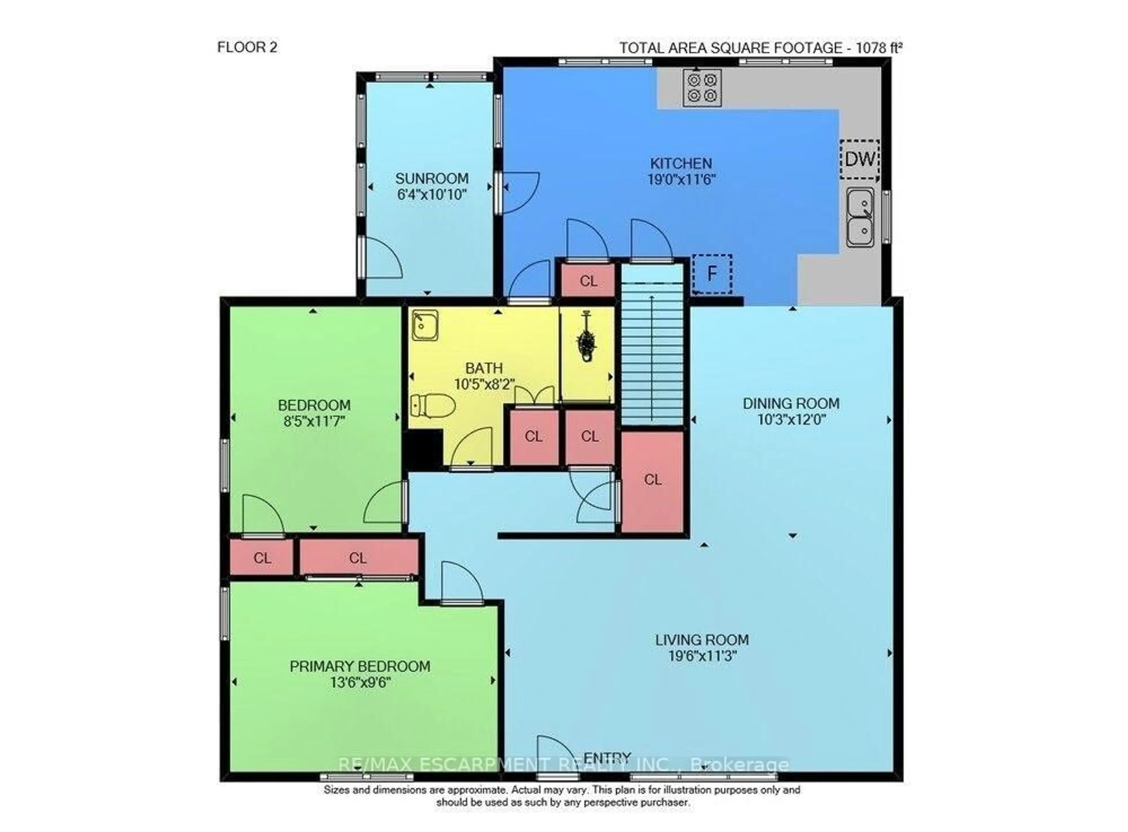 Floor plan for 23 Lakeview Ave, Grimsby Ontario L3M 3L9