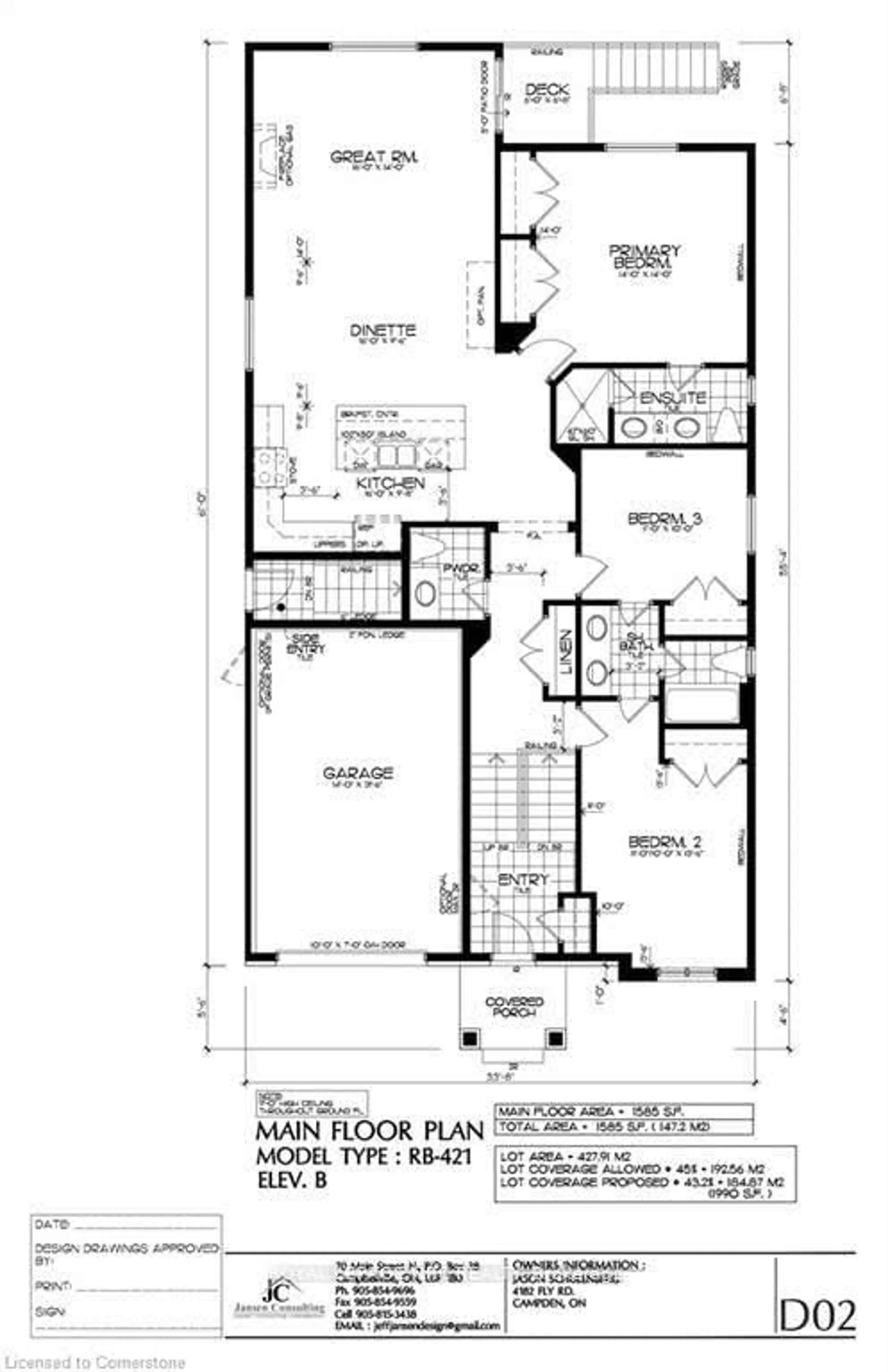 Floor plan for 4167 Linden St, Lincoln Ontario L0R 1G0