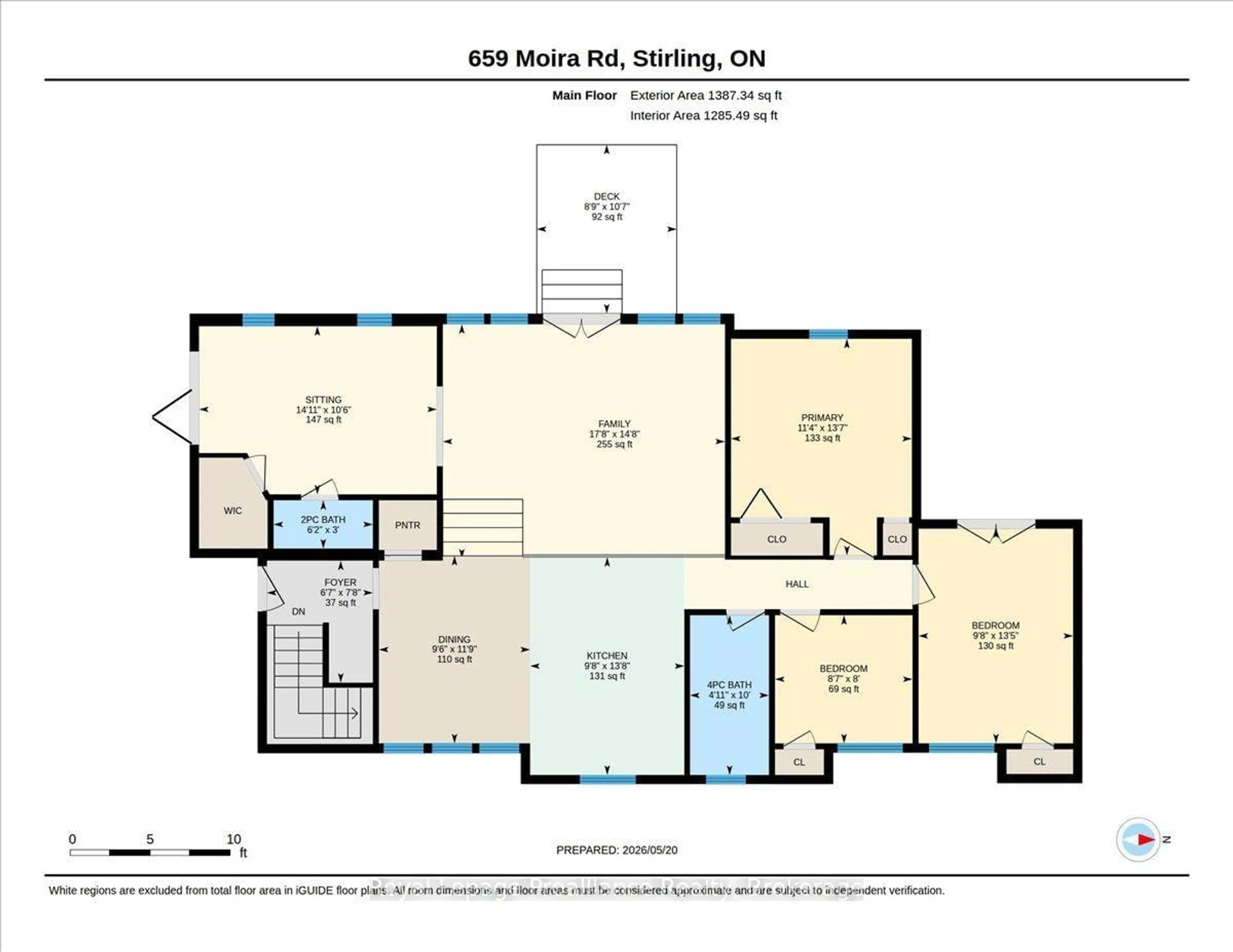 Floor plan for 659 Moira Rd, Stirling Ontario K0K 3E0
