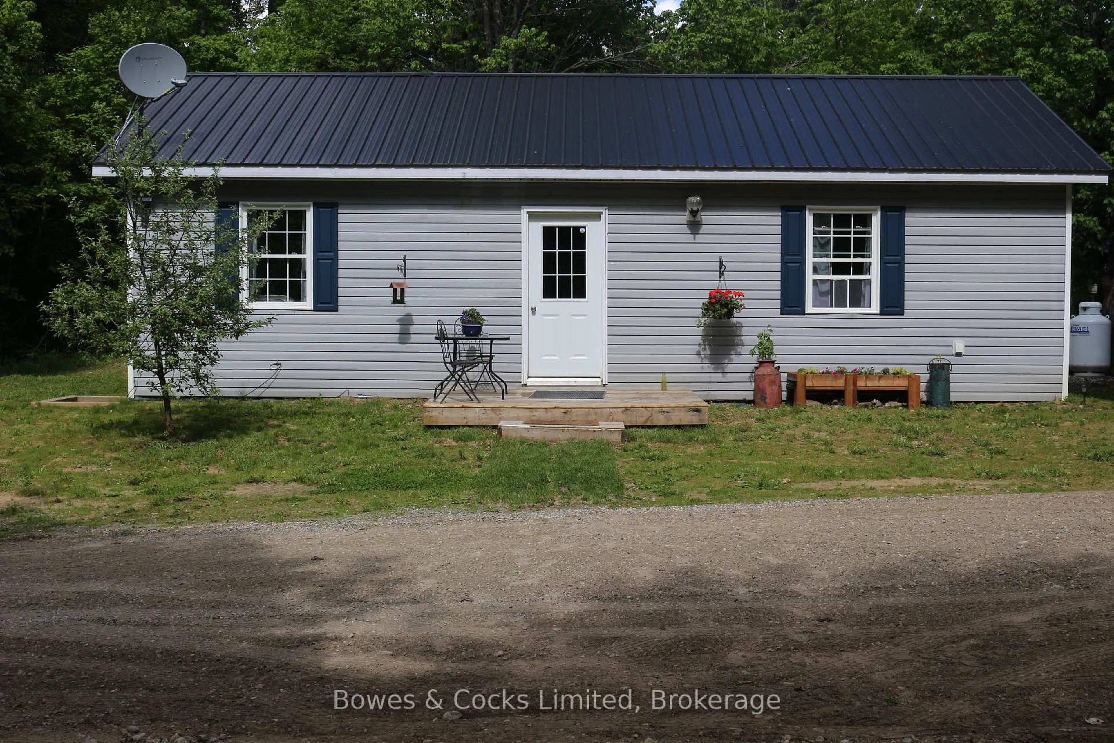 A pic from outside/outdoor area/front of a property/back of a property/a pic from drone, street for 1801 Bordenwood Rd, Frontenac Ontario K0H 2G0