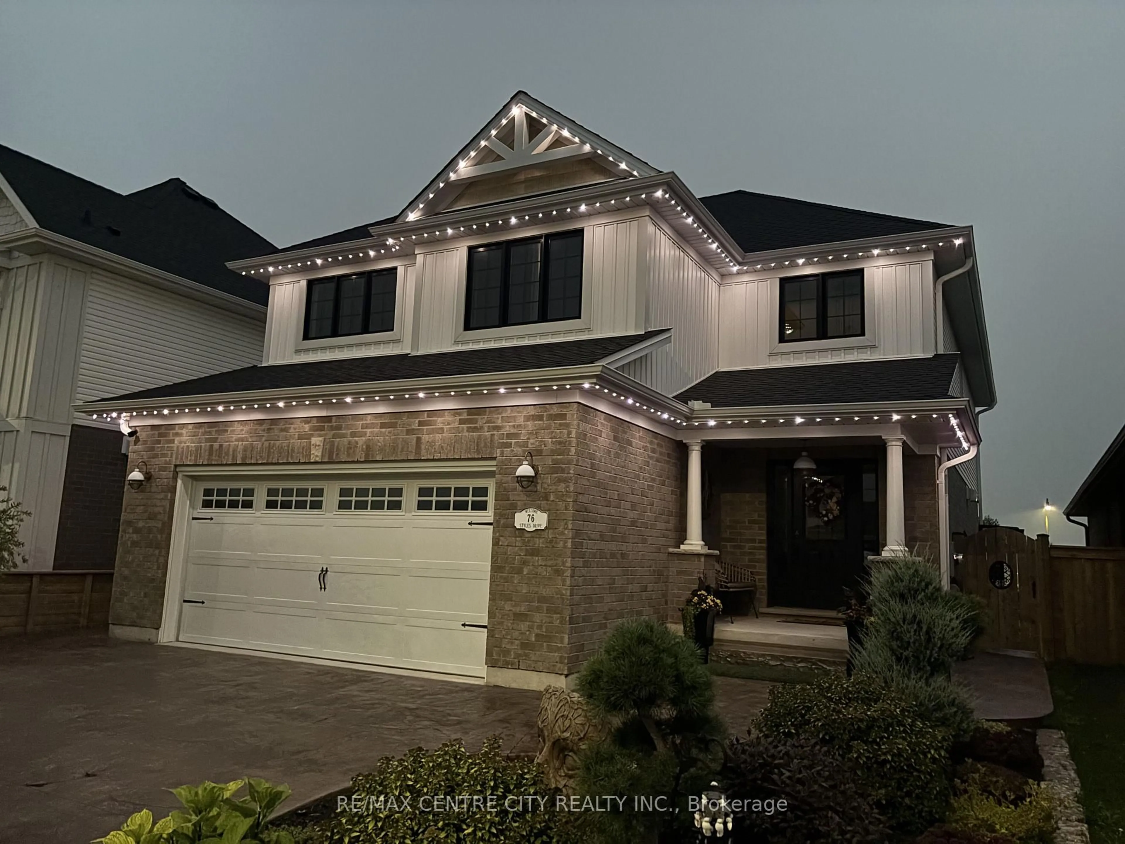 Home with brick exterior material, street for 76 Styles Dr, St. Thomas Ontario N5R 0M3
