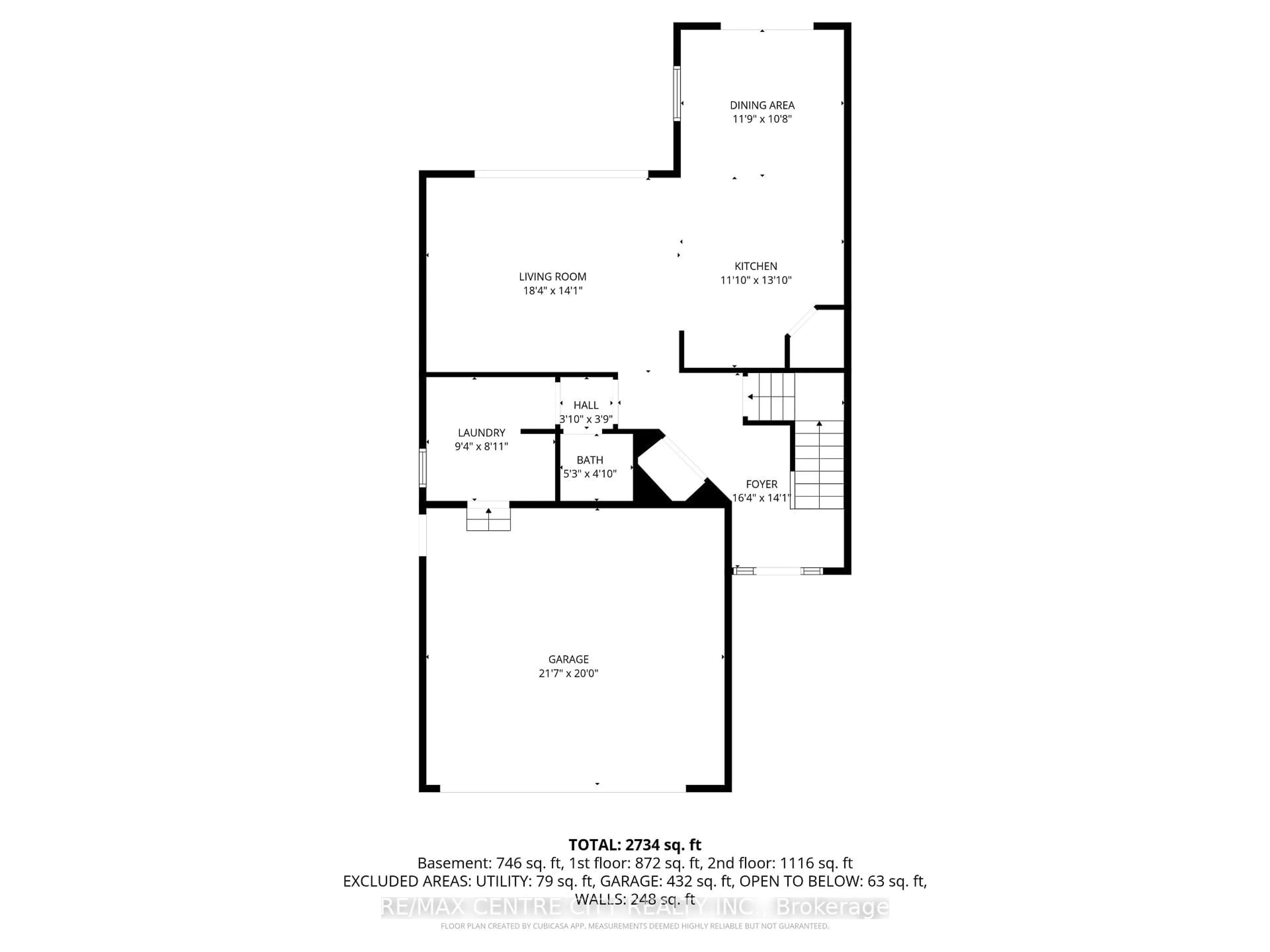 Floor plan for 76 Styles Dr, St. Thomas Ontario N5R 0M3