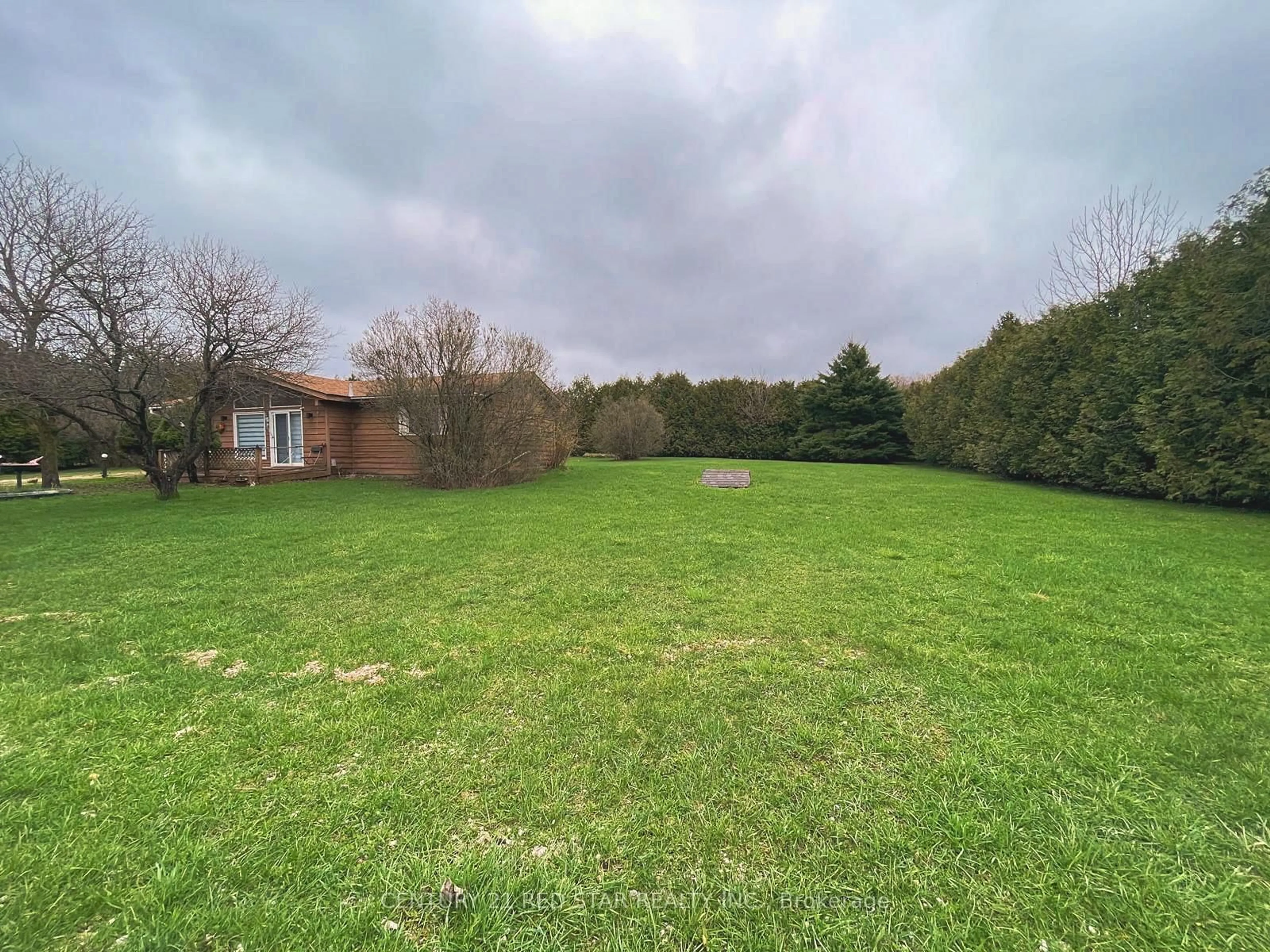 A pic from outside/outdoor area/front of a property/back of a property/a pic from drone, unknown for 209 Evans St, Grey Highlands Ontario N0C 1E0