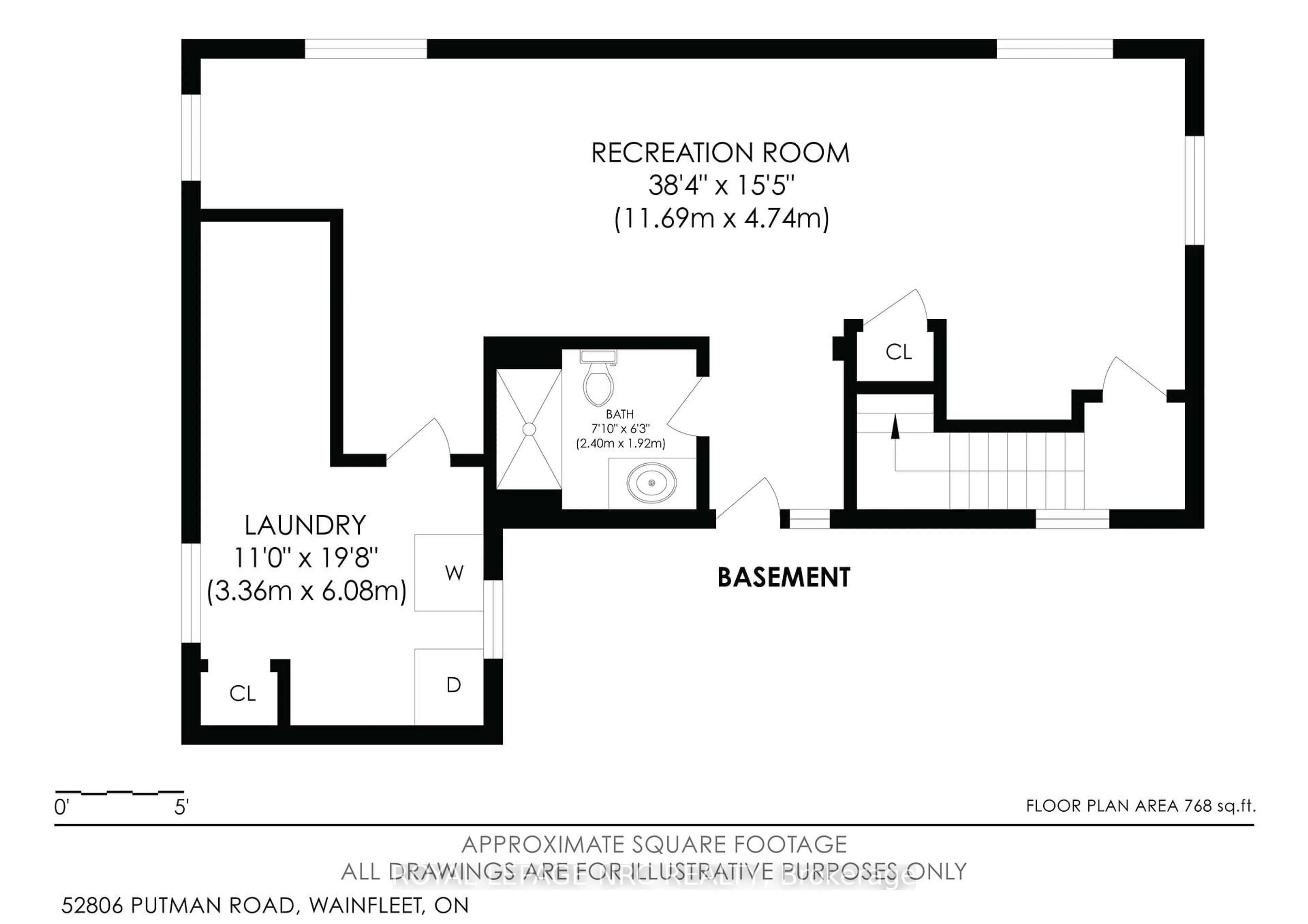 Floor plan for 52806 Putman Rd, Wainfleet Ontario L0S 1V0