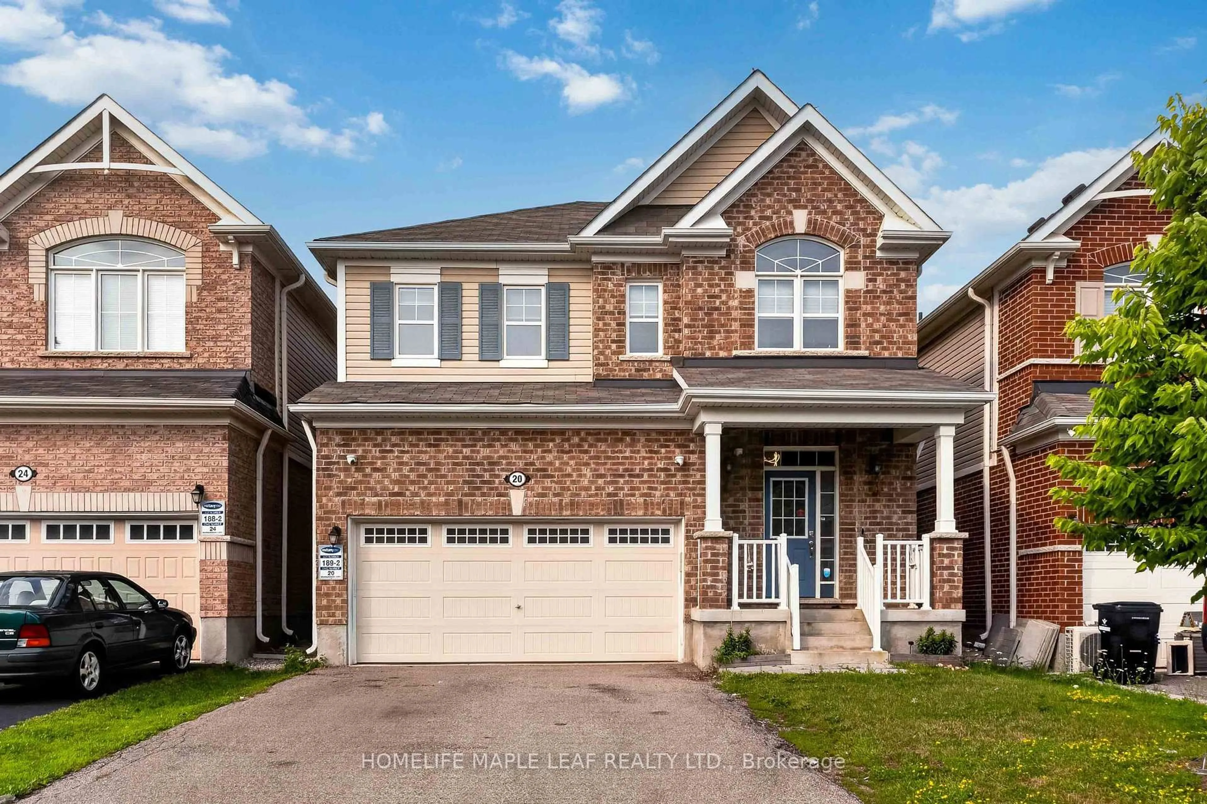 Home with brick exterior material, street for 20 Wannamaker Cres, Cambridge Ontario N3E 0C4