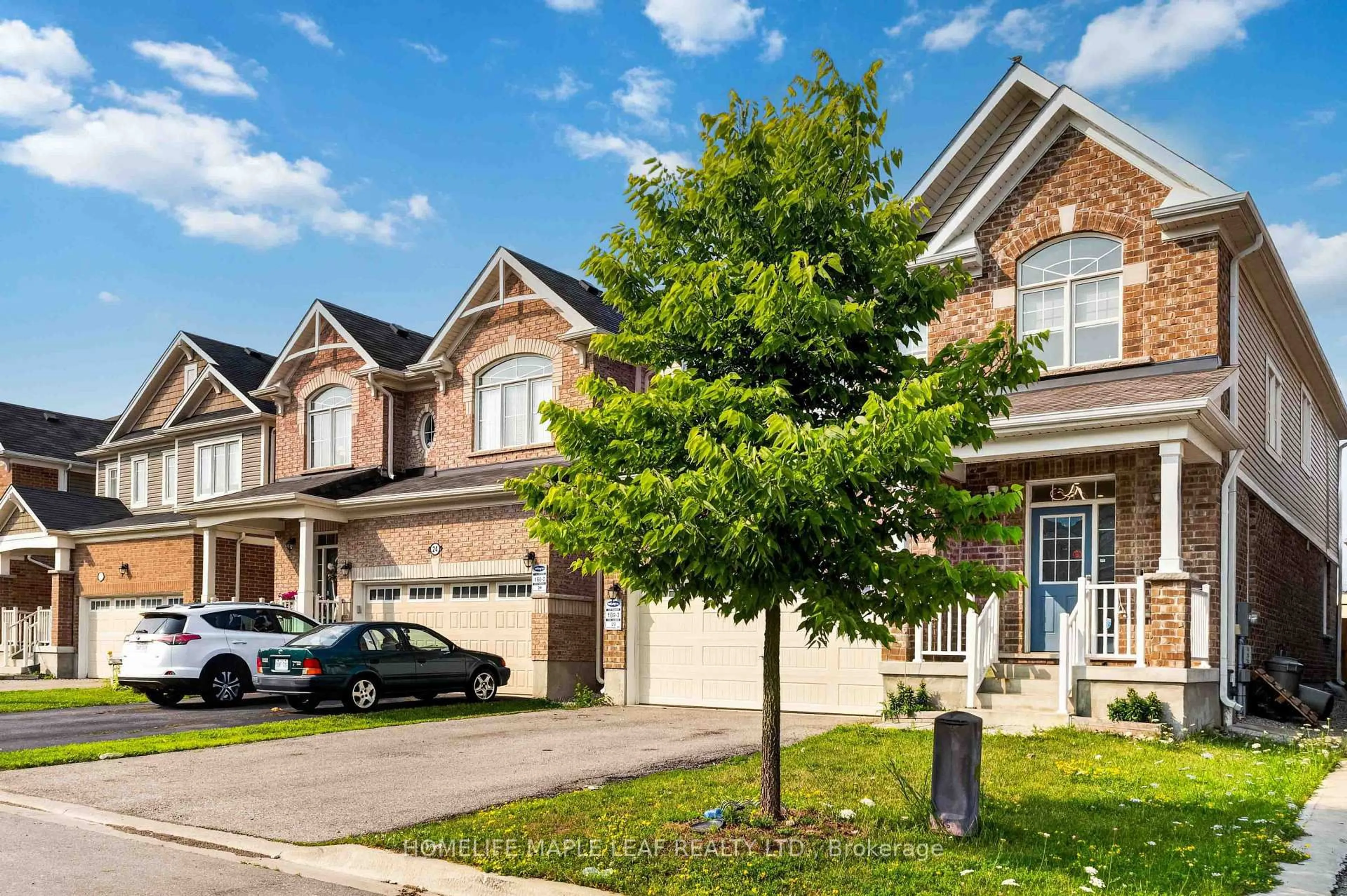 Home with brick exterior material, street for 20 Wannamaker Cres, Cambridge Ontario N3E 0C4