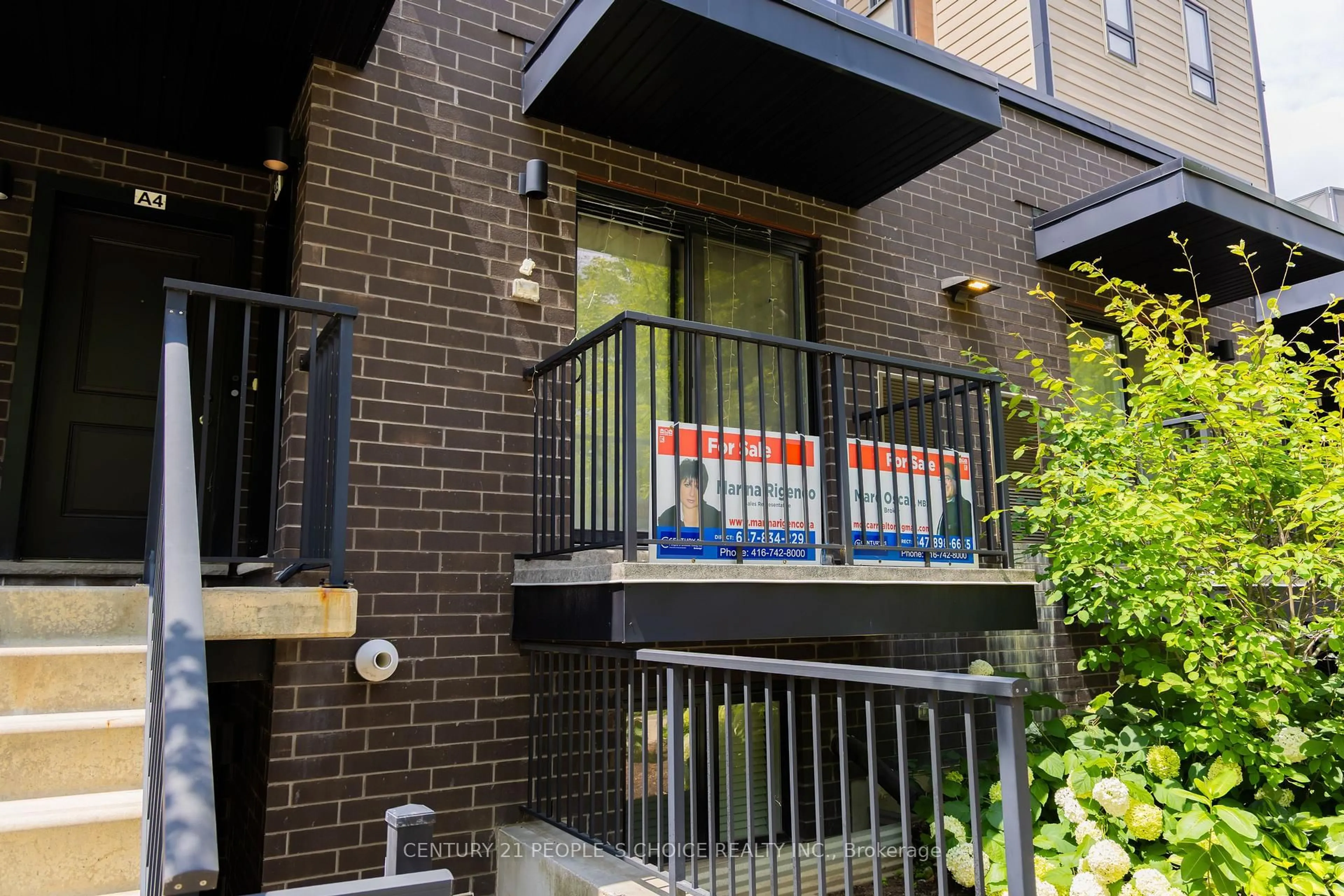 Balcony in the apartment, street for 190 Century Hill Dr #A5, Kitchener Ontario N2E 2W6