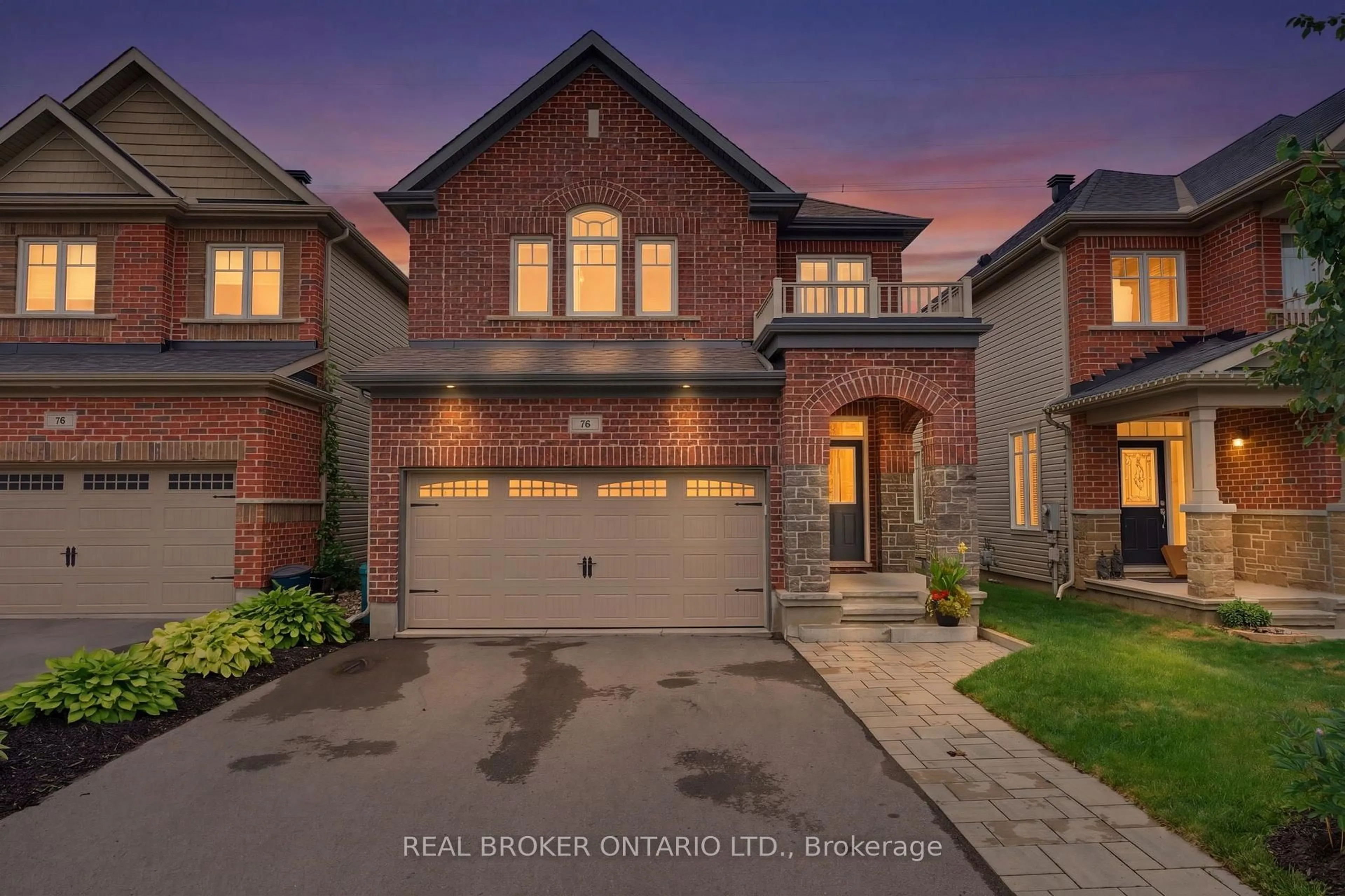 Home with brick exterior material, street for 76 Tapadero Ave, Ottawa Ontario K2S 1E7