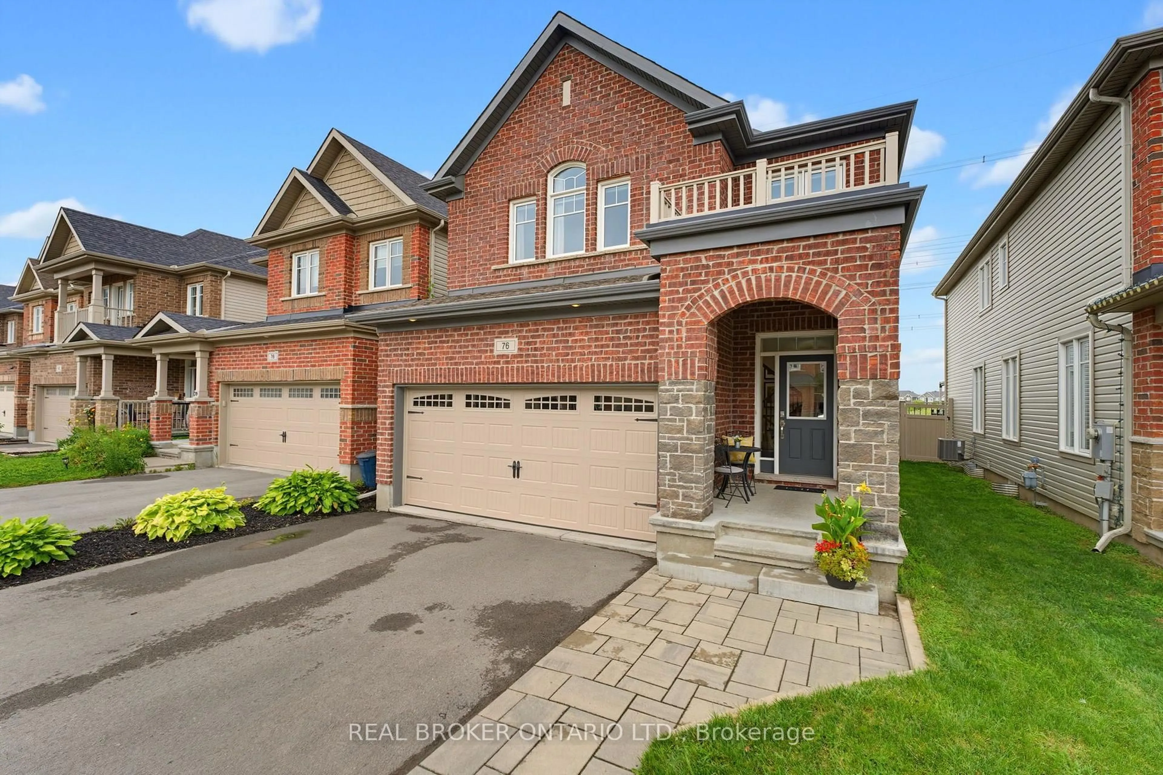 Home with brick exterior material, street for 76 Tapadero Ave, Ottawa Ontario K2S 1E7